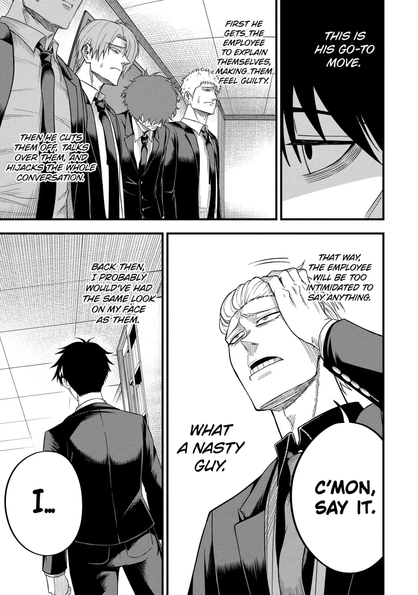 Shachiku Kensei, Haishinsha ni Naru: Black Guild Kaishain, Ukkari Kaisha-you Kaisen de S-kyuu Monster o Aite ni Musou Suru Tokoro o Zenkoku Haishin Shiteshimau Chapter 4.2 page 1