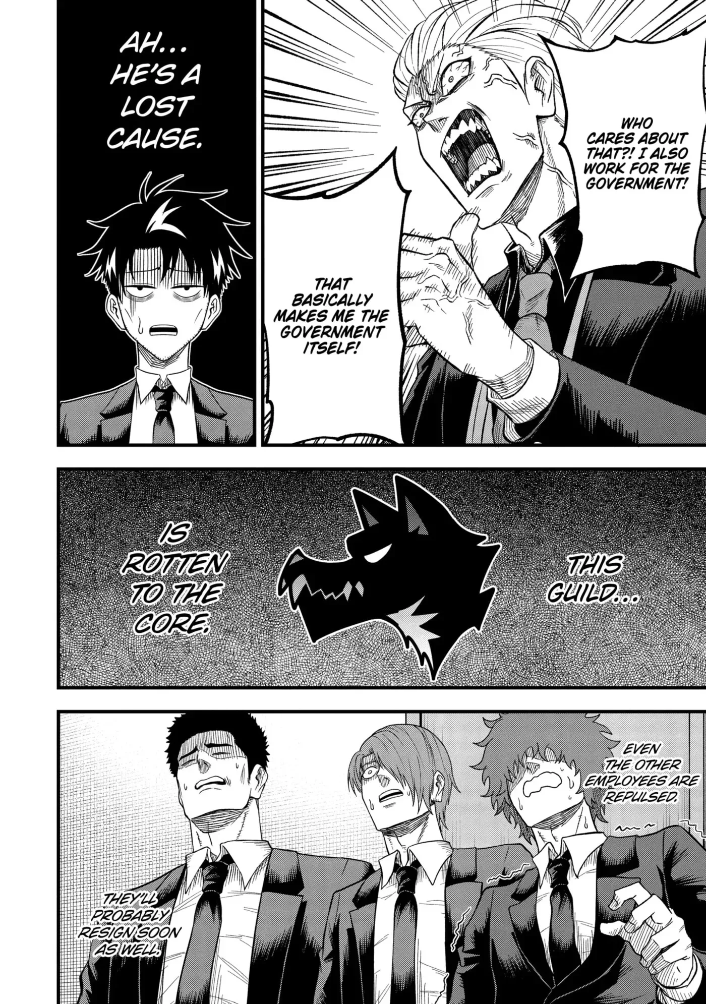 Shachiku Kensei, Haishinsha ni Naru: Black Guild Kaishain, Ukkari Kaisha-you Kaisen de S-kyuu Monster o Aite ni Musou Suru Tokoro o Zenkoku Haishin Shiteshimau Chapter 4.2 page 8