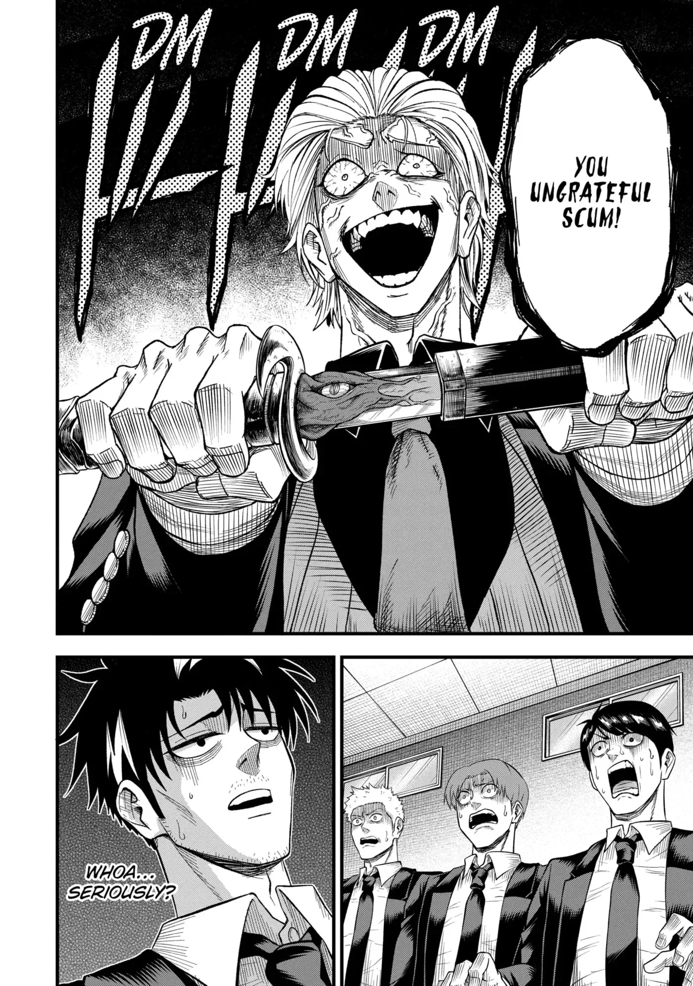Shachiku Kensei, Haishinsha ni Naru: Black Guild Kaishain, Ukkari Kaisha-you Kaisen de S-kyuu Monster o Aite ni Musou Suru Tokoro o Zenkoku Haishin Shiteshimau Chapter 4.3 page 14