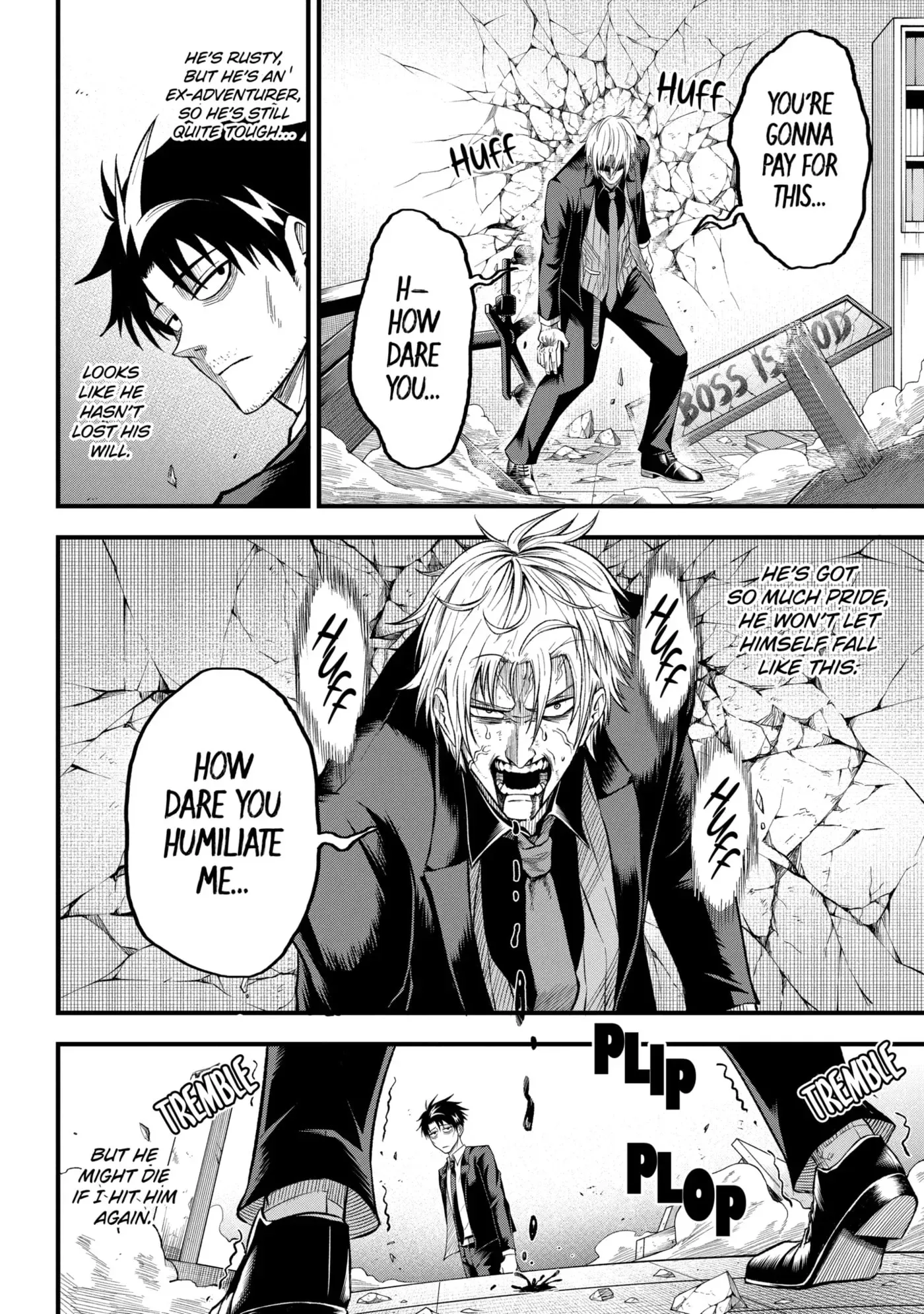 Shachiku Kensei, Haishinsha ni Naru: Black Guild Kaishain, Ukkari Kaisha-you Kaisen de S-kyuu Monster o Aite ni Musou Suru Tokoro o Zenkoku Haishin Shiteshimau Chapter 5.1 page 11
