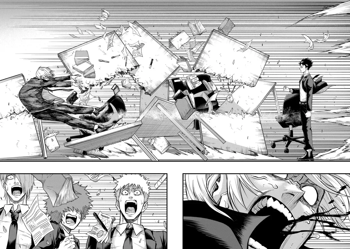 Shachiku Kensei, Haishinsha ni Naru: Black Guild Kaishain, Ukkari Kaisha-you Kaisen de S-kyuu Monster o Aite ni Musou Suru Tokoro o Zenkoku Haishin Shiteshimau Chapter 5.1 page 8