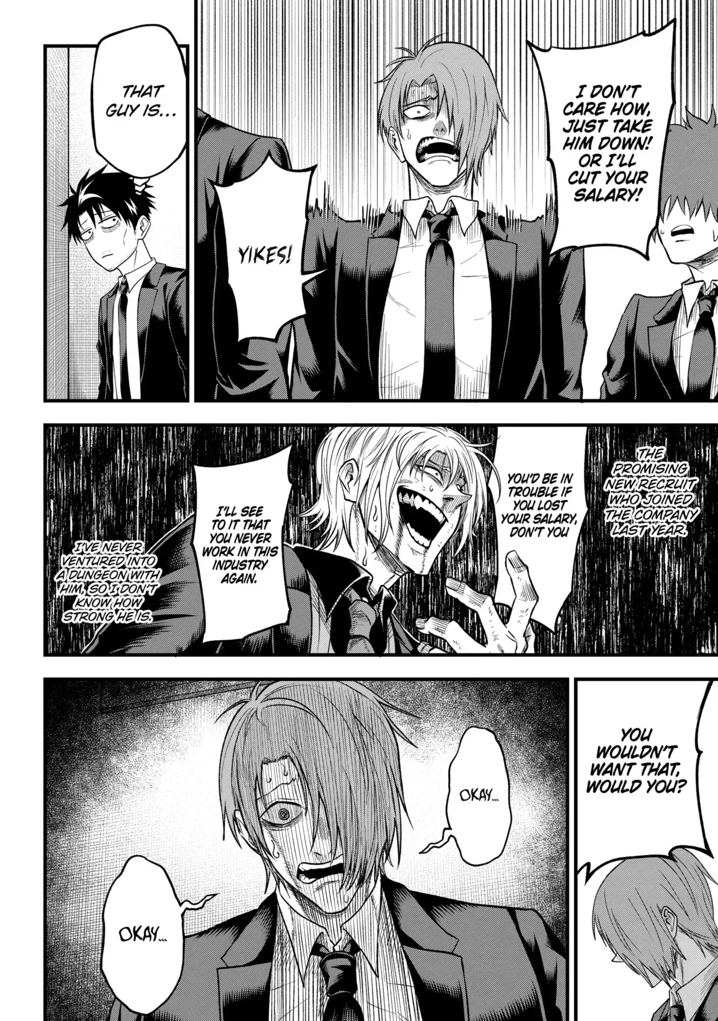 Shachiku Kensei, Haishinsha ni Naru: Black Guild Kaishain, Ukkari Kaisha-you Kaisen de S-kyuu Monster o Aite ni Musou Suru Tokoro o Zenkoku Haishin Shiteshimau Chapter 5.1 page 13