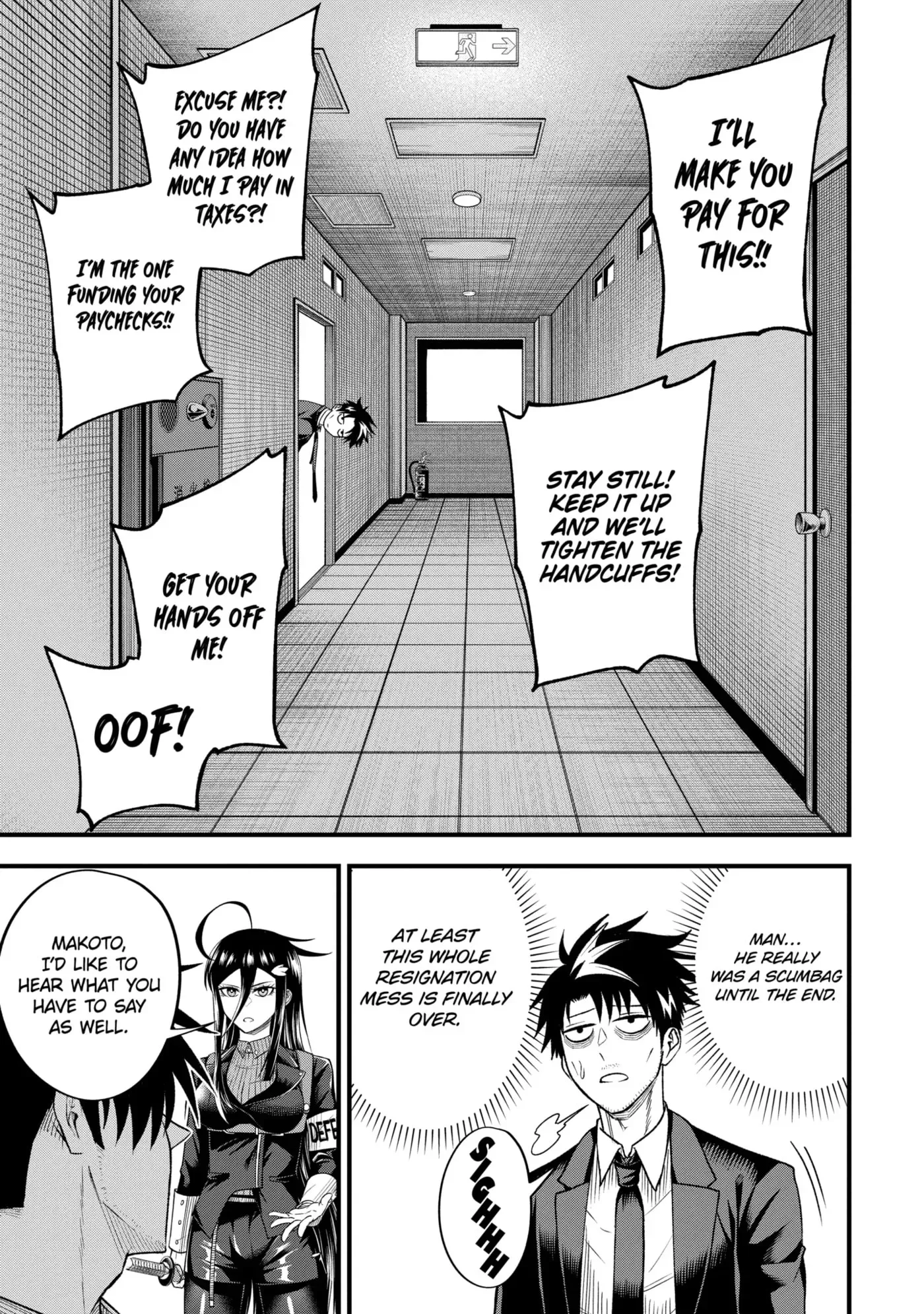 Shachiku Kensei, Haishinsha ni Naru: Black Guild Kaishain, Ukkari Kaisha-you Kaisen de S-kyuu Monster o Aite ni Musou Suru Tokoro o Zenkoku Haishin Shiteshimau Chapter 5.3 page 17