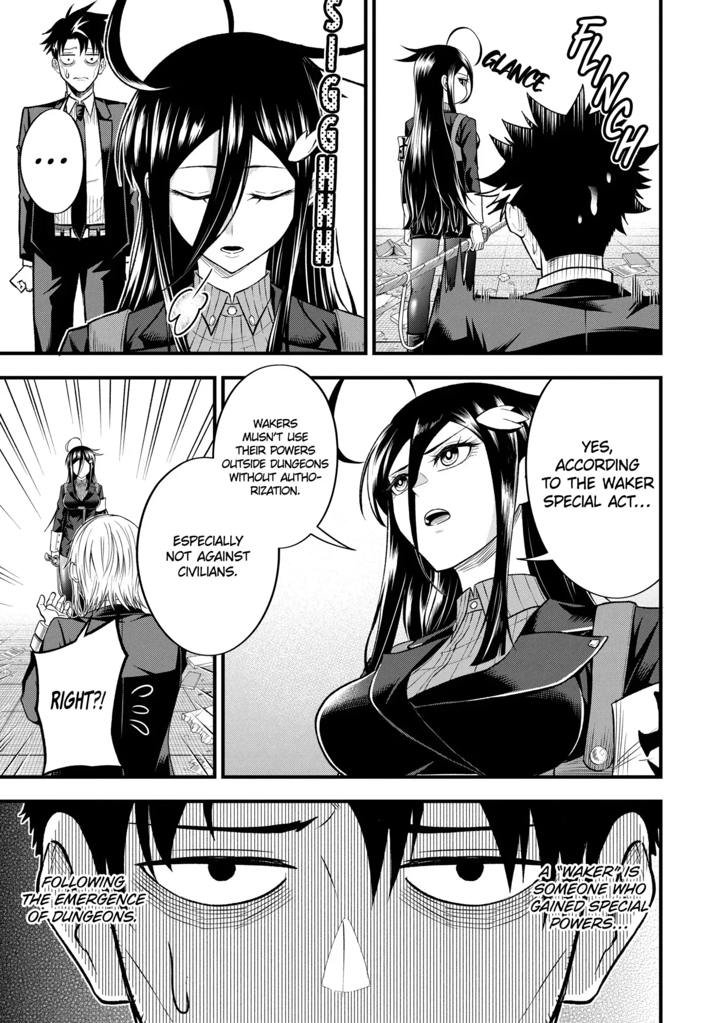 Shachiku Kensei, Haishinsha ni Naru: Black Guild Kaishain, Ukkari Kaisha-you Kaisen de S-kyuu Monster o Aite ni Musou Suru Tokoro o Zenkoku Haishin Shiteshimau Chapter 5.3 page 5