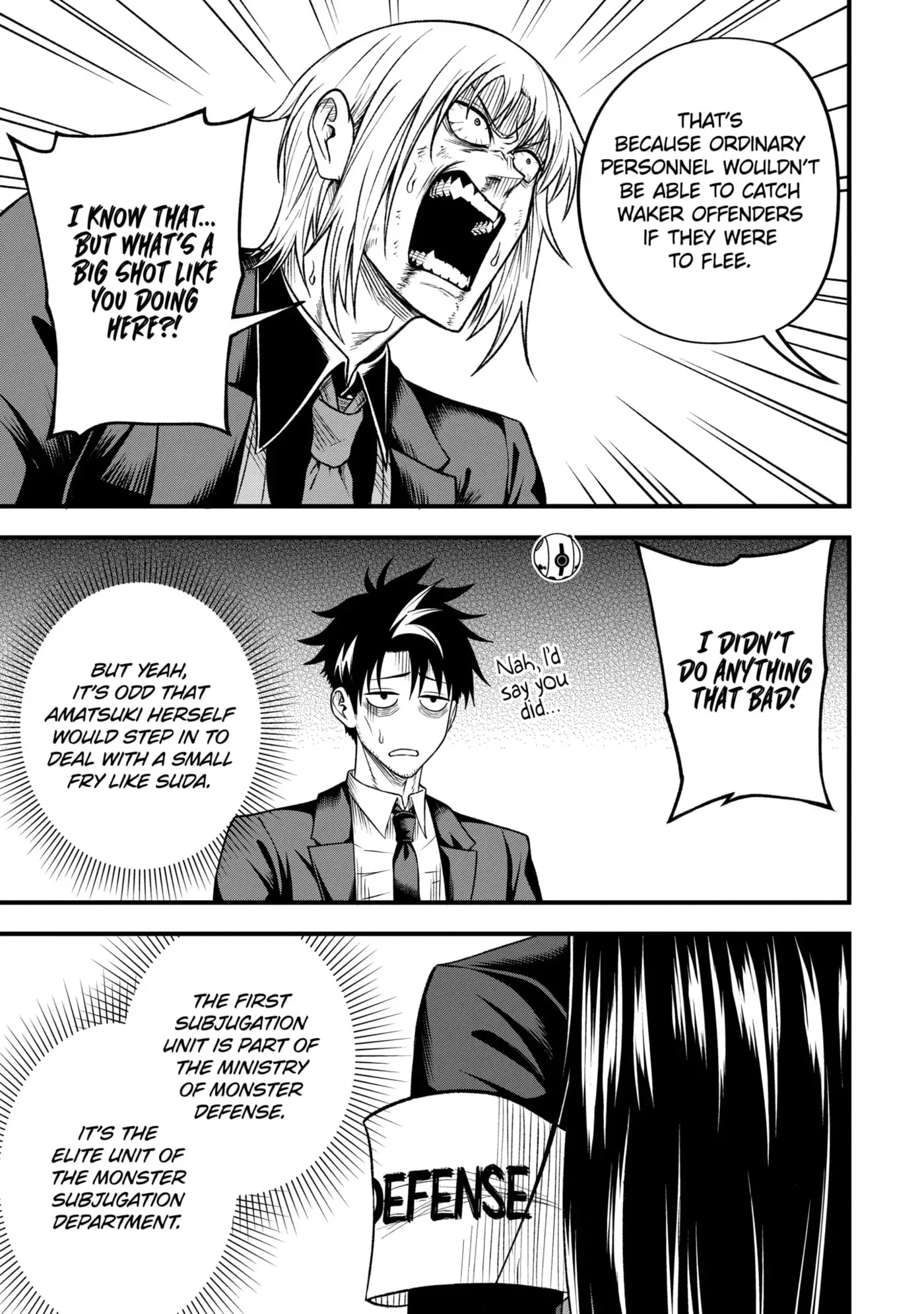 Shachiku Kensei, Haishinsha ni Naru: Black Guild Kaishain, Ukkari Kaisha-you Kaisen de S-kyuu Monster o Aite ni Musou Suru Tokoro o Zenkoku Haishin Shiteshimau Chapter 5.3 page 11