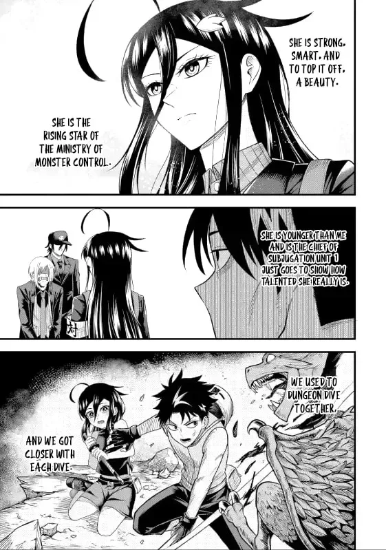 Shachiku Kensei, Haishinsha ni Naru: Black Guild Kaishain, Ukkari Kaisha-you Kaisen de S-kyuu Monster o Aite ni Musou Suru Tokoro o Zenkoku Haishin Shiteshimau Chapter 5.4 page 2