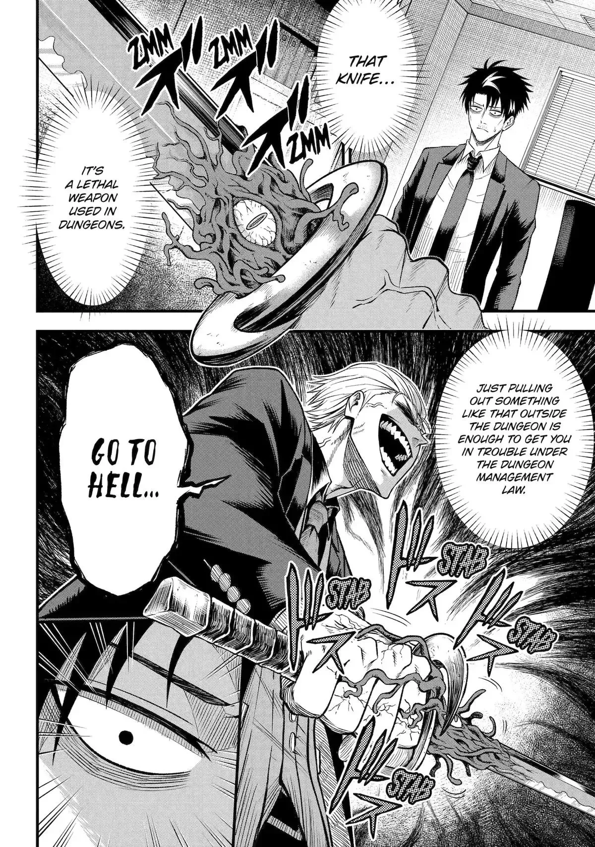 Shachiku Kensei, Haishinsha ni Naru: Black Guild Kaishain, Ukkari Kaisha-you Kaisen de S-kyuu Monster o Aite ni Musou Suru Tokoro o Zenkoku Haishin Shiteshimau Chapter 5 page 2