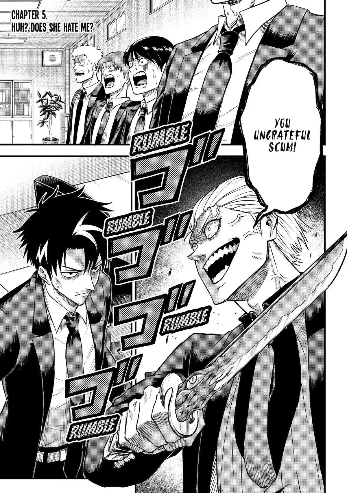 Shachiku Kensei, Haishinsha ni Naru: Black Guild Kaishain, Ukkari Kaisha-you Kaisen de S-kyuu Monster o Aite ni Musou Suru Tokoro o Zenkoku Haishin Shiteshimau Chapter 5 page 1