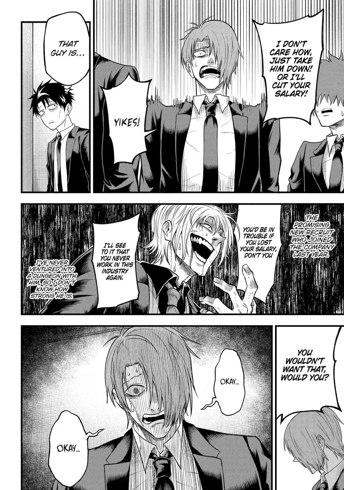 Shachiku Kensei, Haishinsha ni Naru: Black Guild Kaishain, Ukkari Kaisha-you Kaisen de S-kyuu Monster o Aite ni Musou Suru Tokoro o Zenkoku Haishin Shiteshimau Chapter 5 page 13