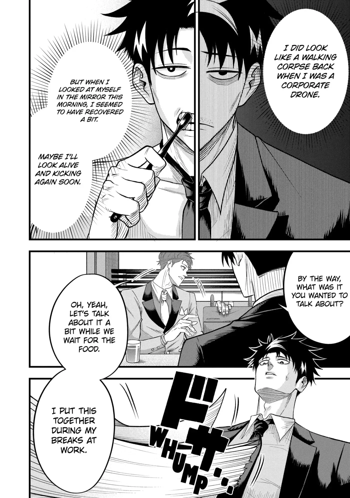 Shachiku Kensei, Haishinsha ni Naru: Black Guild Kaishain, Ukkari Kaisha-you Kaisen de S-kyuu Monster o Aite ni Musou Suru Tokoro o Zenkoku Haishin Shiteshimau Chapter 6.1 page 6
