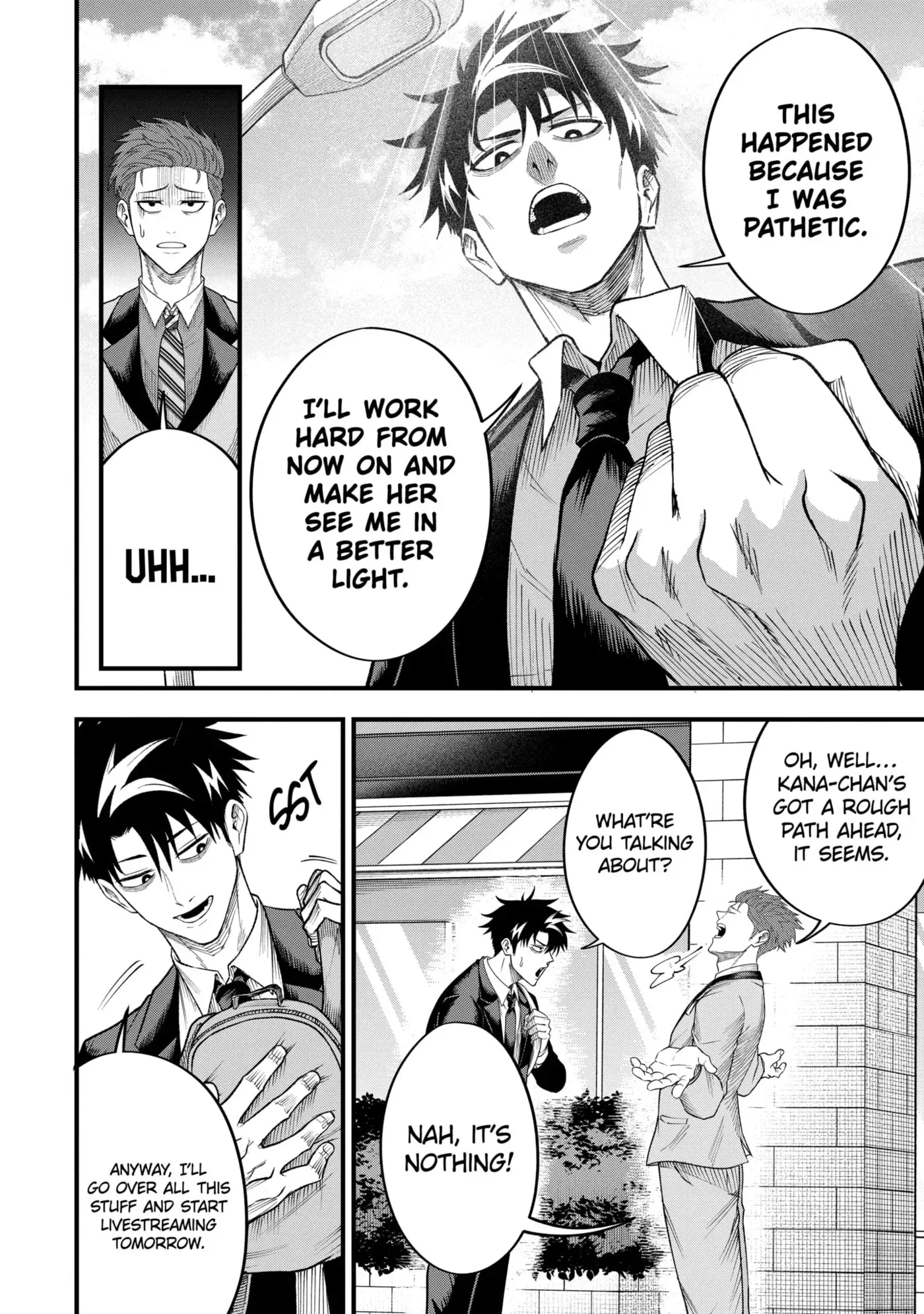 Shachiku Kensei, Haishinsha ni Naru: Black Guild Kaishain, Ukkari Kaisha-you Kaisen de S-kyuu Monster o Aite ni Musou Suru Tokoro o Zenkoku Haishin Shiteshimau Chapter 6.2 page 6