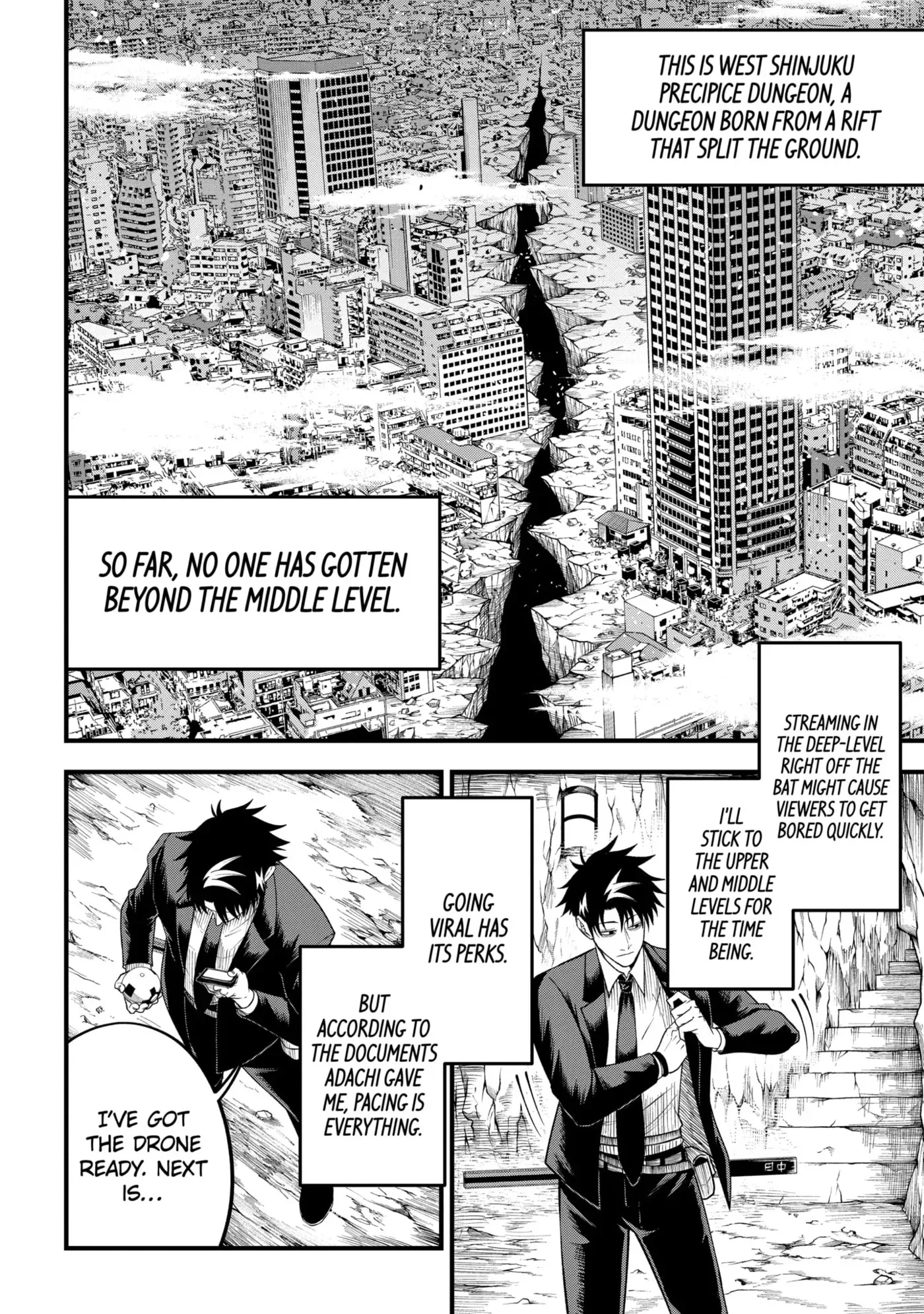 Shachiku Kensei, Haishinsha ni Naru: Black Guild Kaishain, Ukkari Kaisha-you Kaisen de S-kyuu Monster o Aite ni Musou Suru Tokoro o Zenkoku Haishin Shiteshimau Chapter 6.2 page 11