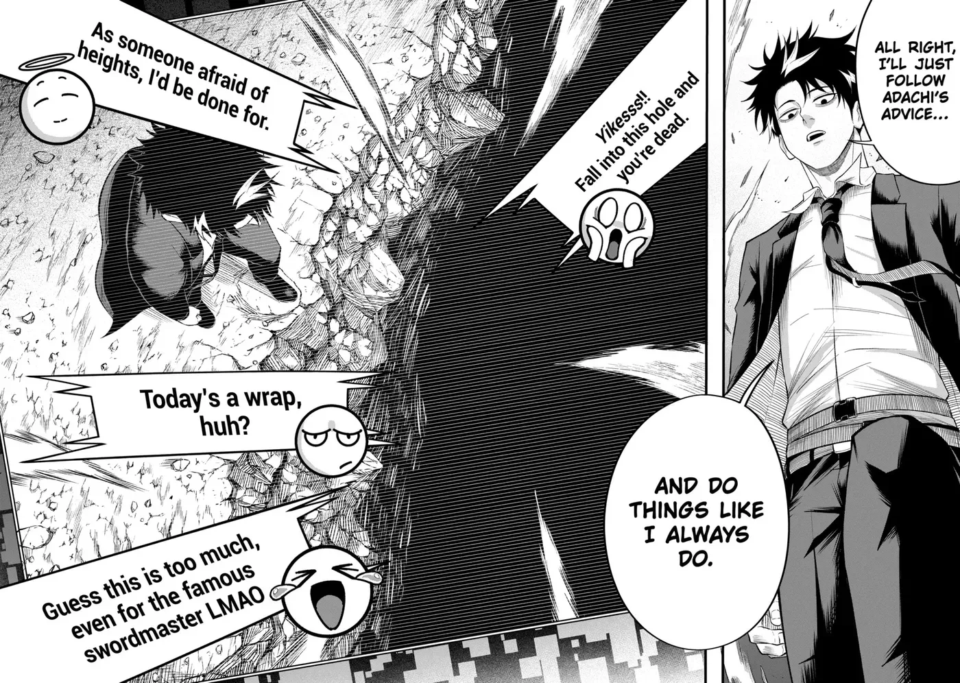 Shachiku Kensei, Haishinsha ni Naru: Black Guild Kaishain, Ukkari Kaisha-you Kaisen de S-kyuu Monster o Aite ni Musou Suru Tokoro o Zenkoku Haishin Shiteshimau Chapter 6.4 page 12