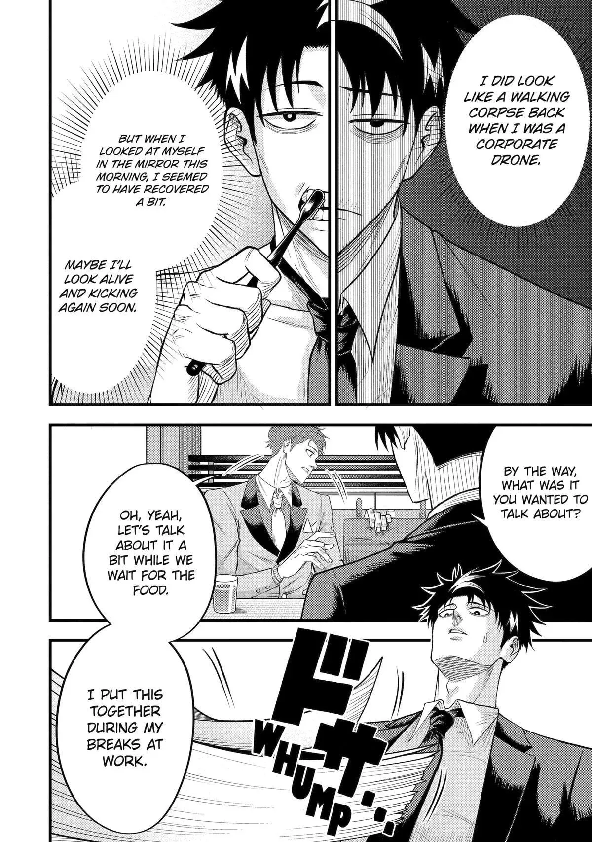 Shachiku Kensei, Haishinsha ni Naru: Black Guild Kaishain, Ukkari Kaisha-you Kaisen de S-kyuu Monster o Aite ni Musou Suru Tokoro o Zenkoku Haishin Shiteshimau Chapter 6 page 6