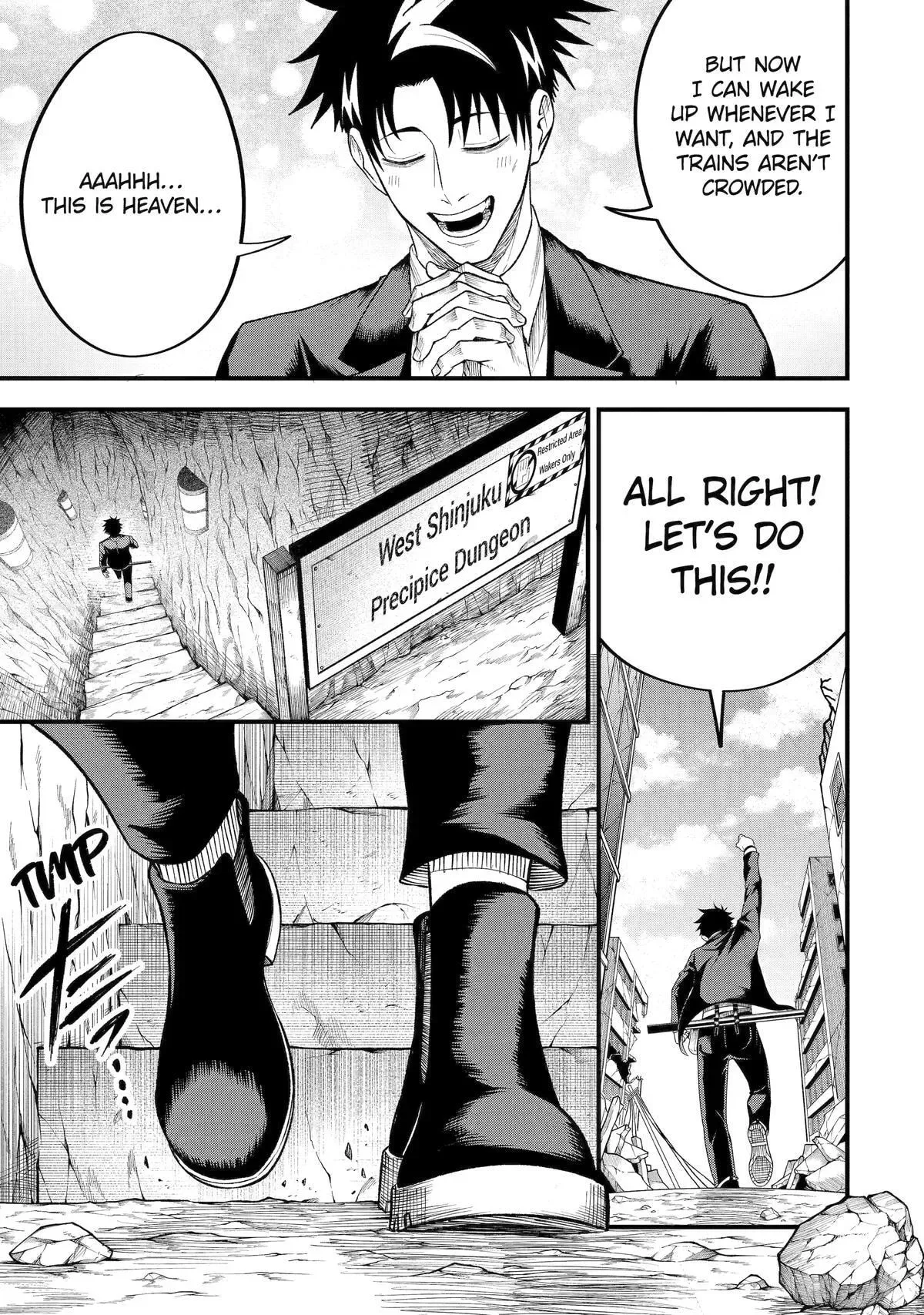 Shachiku Kensei, Haishinsha ni Naru: Black Guild Kaishain, Ukkari Kaisha-you Kaisen de S-kyuu Monster o Aite ni Musou Suru Tokoro o Zenkoku Haishin Shiteshimau Chapter 6 page 21