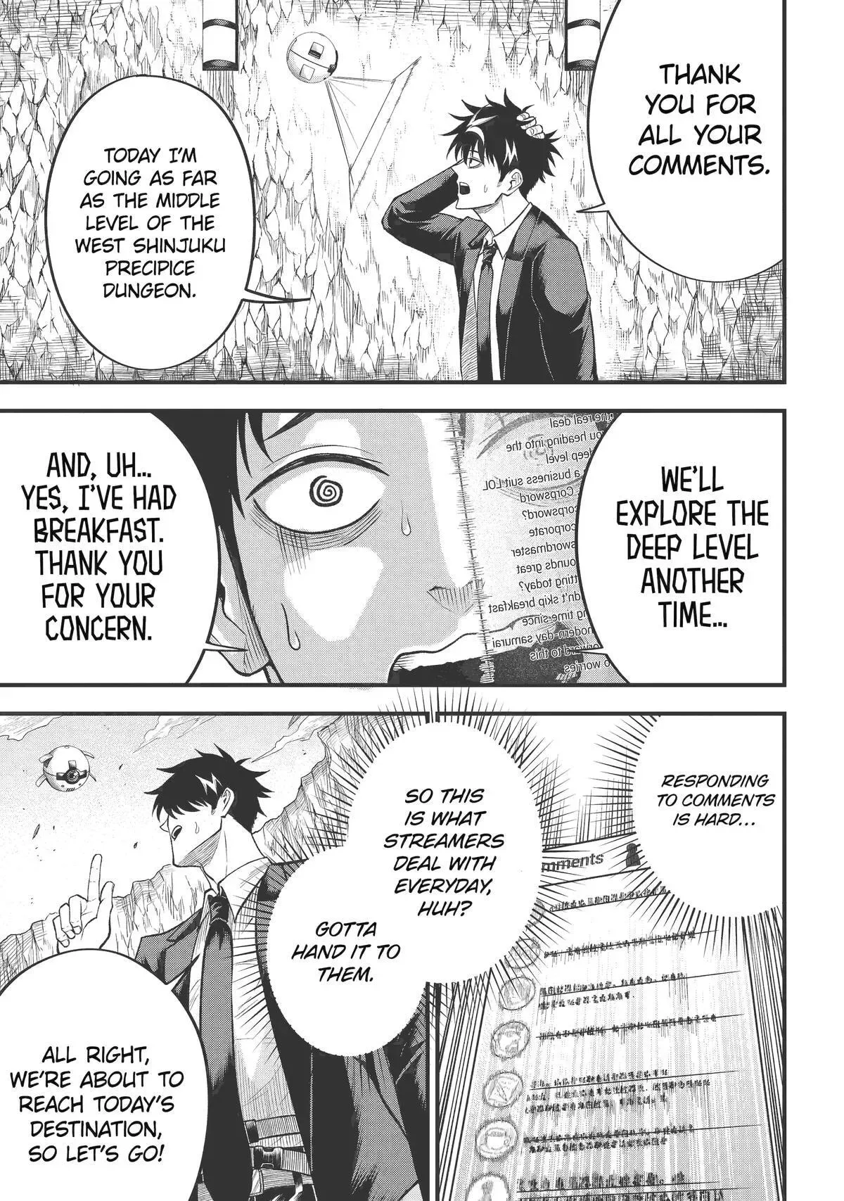 Shachiku Kensei, Haishinsha ni Naru: Black Guild Kaishain, Ukkari Kaisha-you Kaisen de S-kyuu Monster o Aite ni Musou Suru Tokoro o Zenkoku Haishin Shiteshimau Chapter 6 page 29