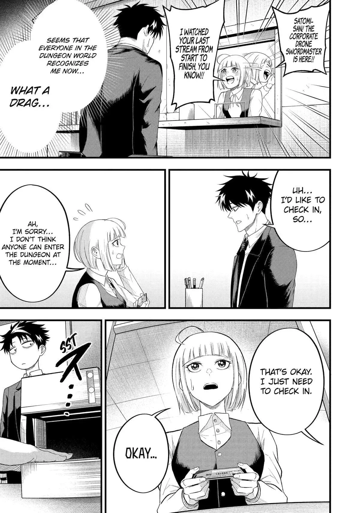 Shachiku Kensei, Haishinsha ni Naru: Black Guild Kaishain, Ukkari Kaisha-you Kaisen de S-kyuu Monster o Aite ni Musou Suru Tokoro o Zenkoku Haishin Shiteshimau Chapter 6 page 42