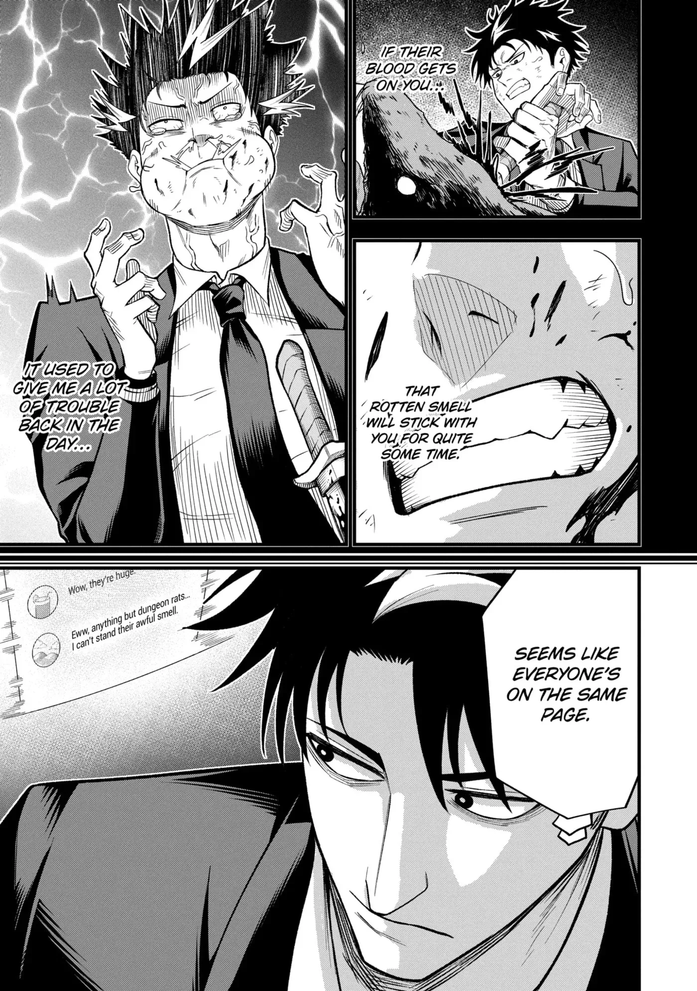 Shachiku Kensei, Haishinsha ni Naru: Black Guild Kaishain, Ukkari Kaisha-you Kaisen de S-kyuu Monster o Aite ni Musou Suru Tokoro o Zenkoku Haishin Shiteshimau Chapter 7.1 page 11