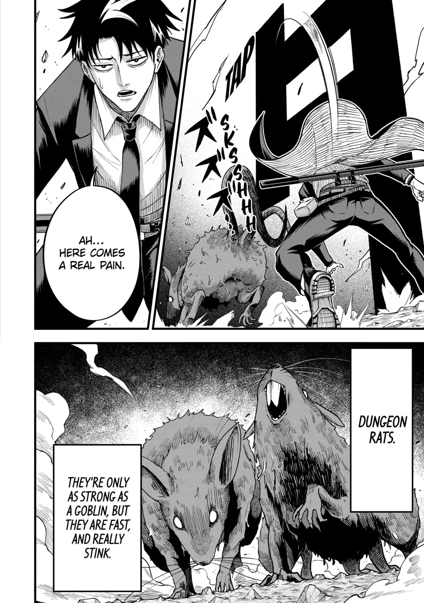 Shachiku Kensei, Haishinsha ni Naru: Black Guild Kaishain, Ukkari Kaisha-you Kaisen de S-kyuu Monster o Aite ni Musou Suru Tokoro o Zenkoku Haishin Shiteshimau Chapter 7.1 page 10