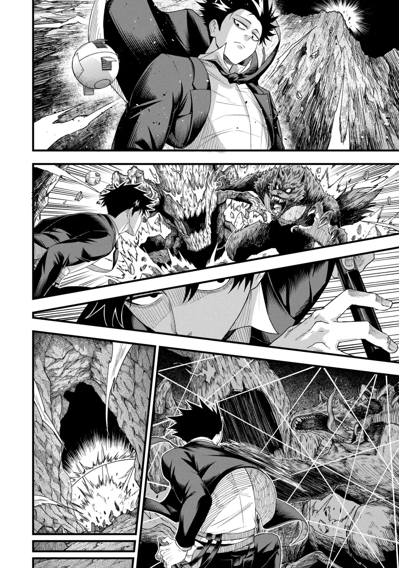 Shachiku Kensei, Haishinsha ni Naru: Black Guild Kaishain, Ukkari Kaisha-you Kaisen de S-kyuu Monster o Aite ni Musou Suru Tokoro o Zenkoku Haishin Shiteshimau Chapter 7.2 page 2