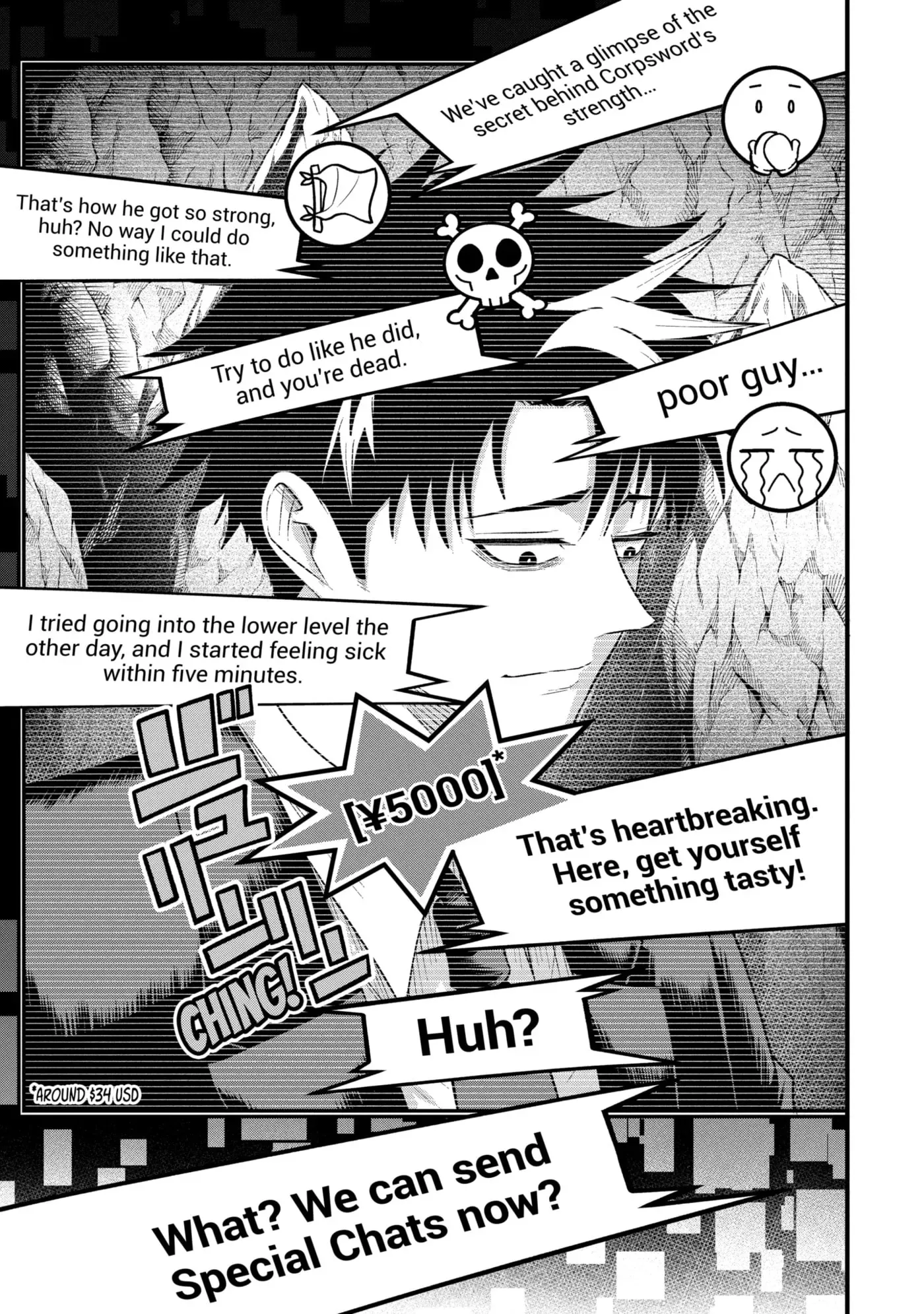 Shachiku Kensei, Haishinsha ni Naru: Black Guild Kaishain, Ukkari Kaisha-you Kaisen de S-kyuu Monster o Aite ni Musou Suru Tokoro o Zenkoku Haishin Shiteshimau Chapter 7.2 page 15