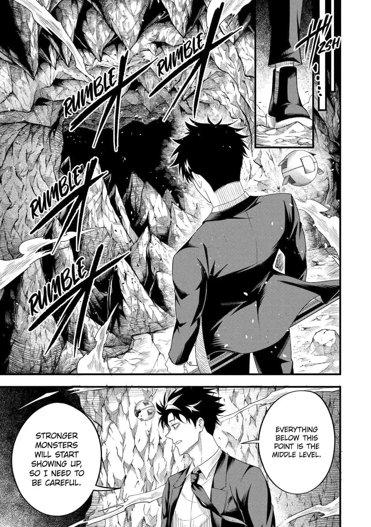 Shachiku Kensei, Haishinsha ni Naru: Black Guild Kaishain, Ukkari Kaisha-you Kaisen de S-kyuu Monster o Aite ni Musou Suru Tokoro o Zenkoku Haishin Shiteshimau Chapter 7 page 19