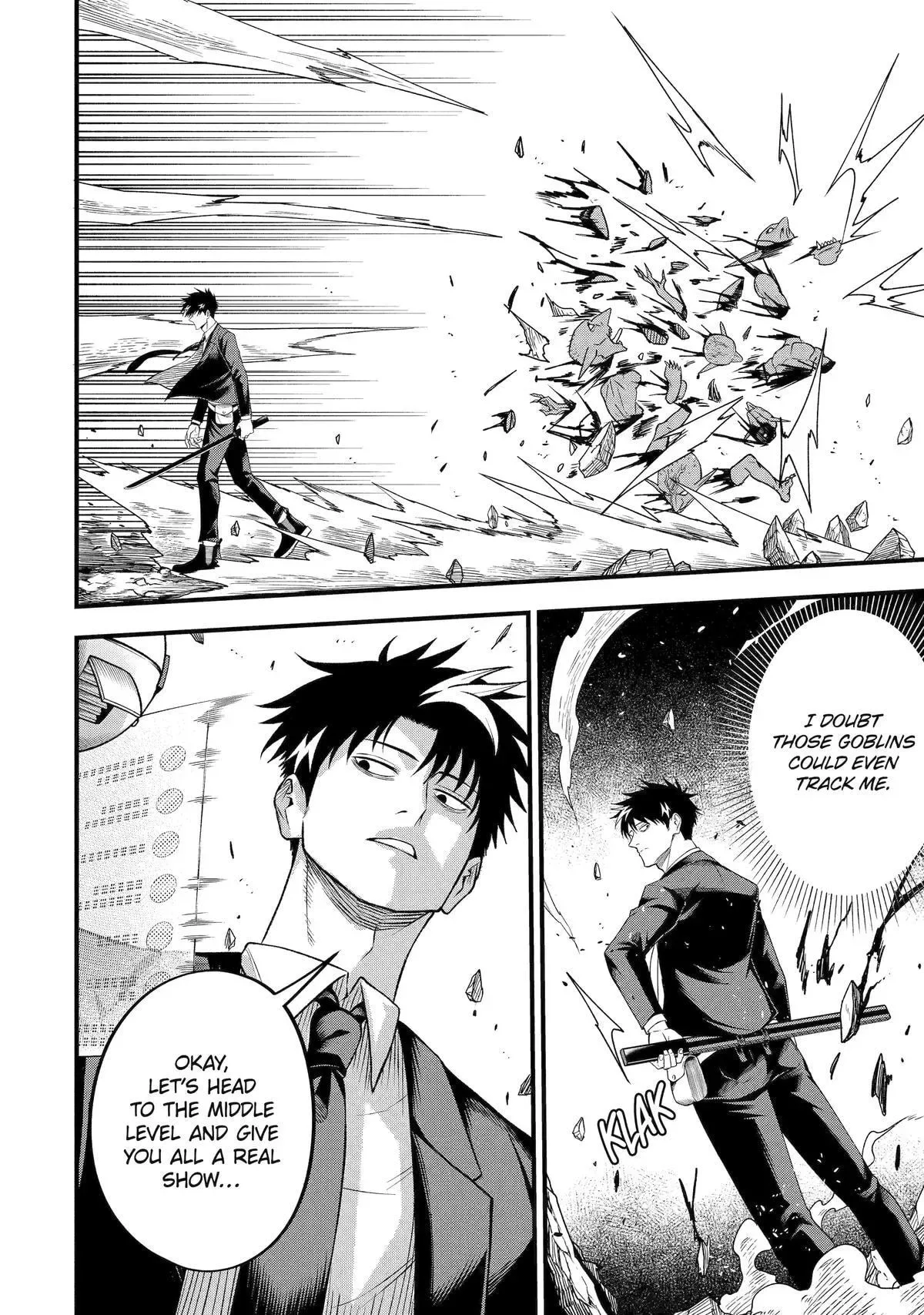 Shachiku Kensei, Haishinsha ni Naru: Black Guild Kaishain, Ukkari Kaisha-you Kaisen de S-kyuu Monster o Aite ni Musou Suru Tokoro o Zenkoku Haishin Shiteshimau Chapter 7 page 6