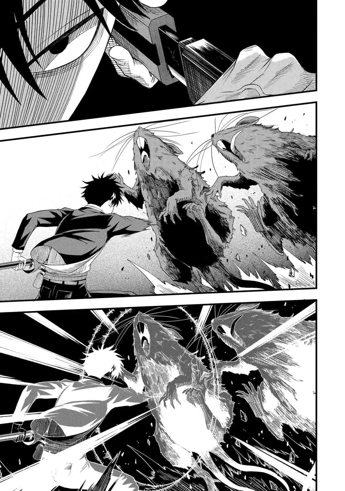Shachiku Kensei, Haishinsha ni Naru: Black Guild Kaishain, Ukkari Kaisha-you Kaisen de S-kyuu Monster o Aite ni Musou Suru Tokoro o Zenkoku Haishin Shiteshimau Chapter 7 page 13