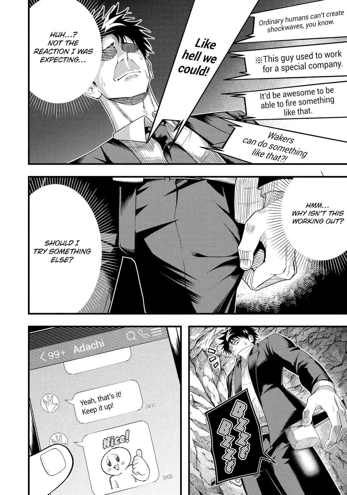 Shachiku Kensei, Haishinsha ni Naru: Black Guild Kaishain, Ukkari Kaisha-you Kaisen de S-kyuu Monster o Aite ni Musou Suru Tokoro o Zenkoku Haishin Shiteshimau Chapter 7 page 16