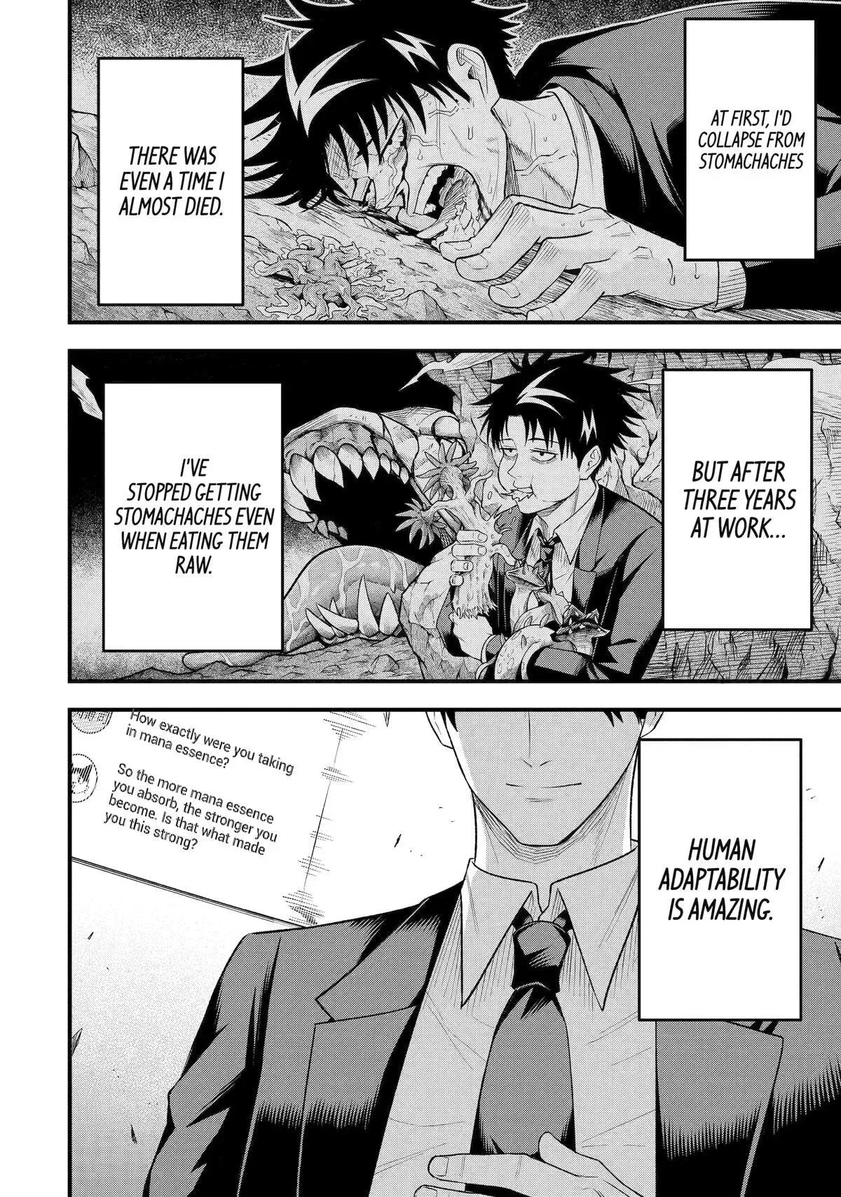Shachiku Kensei, Haishinsha ni Naru: Black Guild Kaishain, Ukkari Kaisha-you Kaisen de S-kyuu Monster o Aite ni Musou Suru Tokoro o Zenkoku Haishin Shiteshimau Chapter 7 page 30