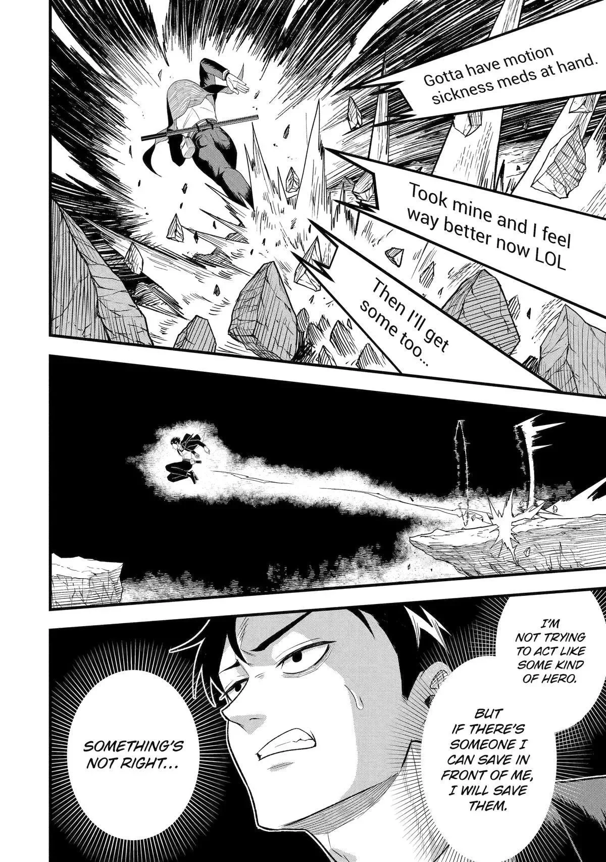 Shachiku Kensei, Haishinsha ni Naru: Black Guild Kaishain, Ukkari Kaisha-you Kaisen de S-kyuu Monster o Aite ni Musou Suru Tokoro o Zenkoku Haishin Shiteshimau Chapter 7 page 42