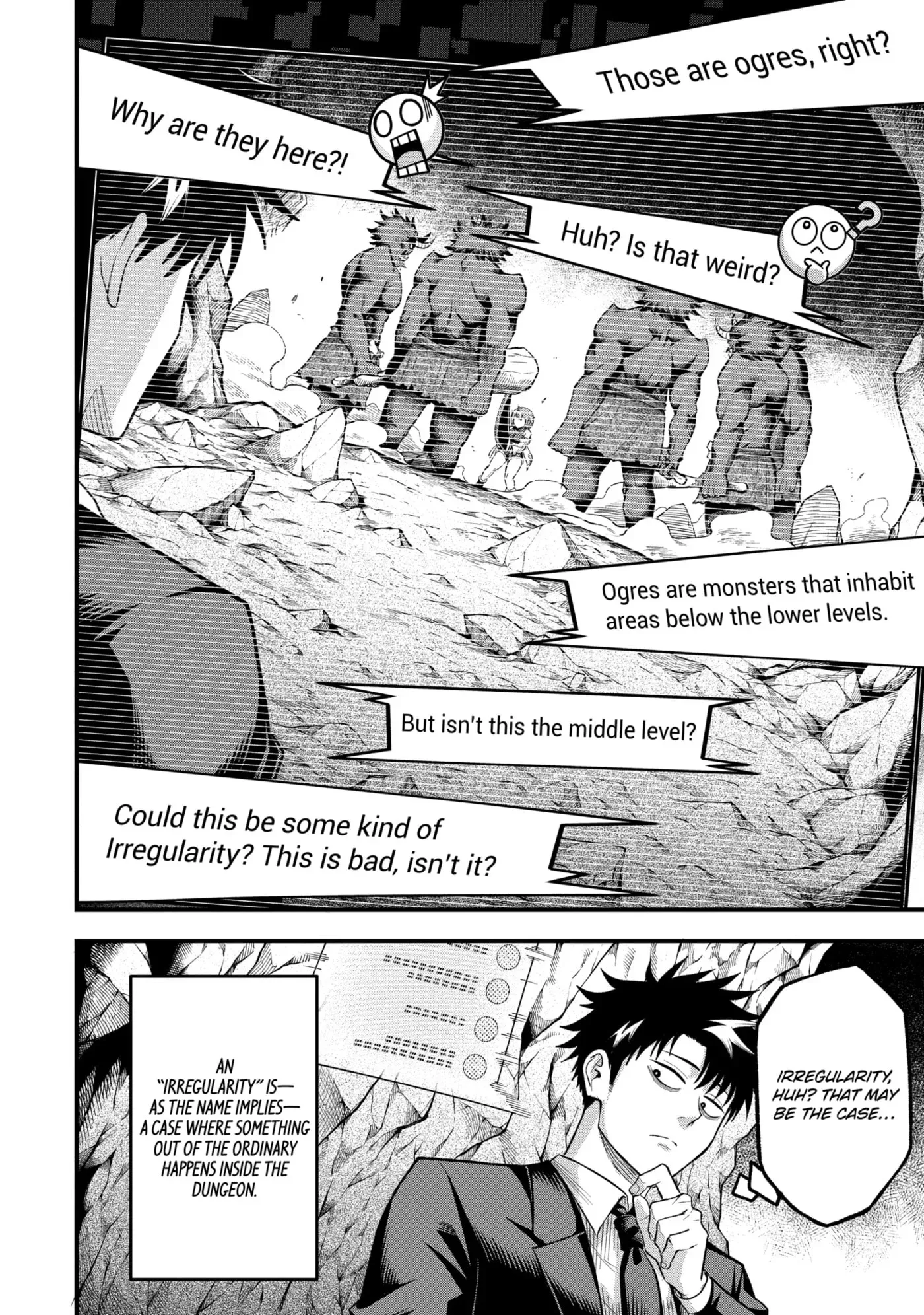 Shachiku Kensei, Haishinsha ni Naru: Black Guild Kaishain, Ukkari Kaisha-you Kaisen de S-kyuu Monster o Aite ni Musou Suru Tokoro o Zenkoku Haishin Shiteshimau Chapter 8.1 page 6