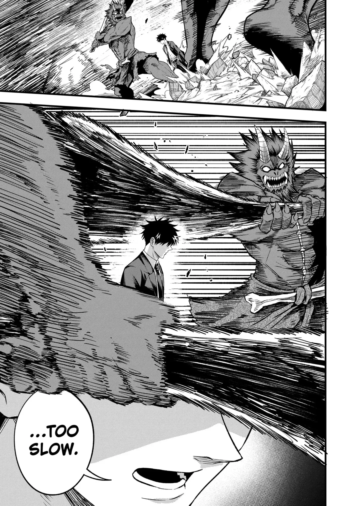 Shachiku Kensei, Haishinsha ni Naru: Black Guild Kaishain, Ukkari Kaisha-you Kaisen de S-kyuu Monster o Aite ni Musou Suru Tokoro o Zenkoku Haishin Shiteshimau Chapter 8.2 page 11