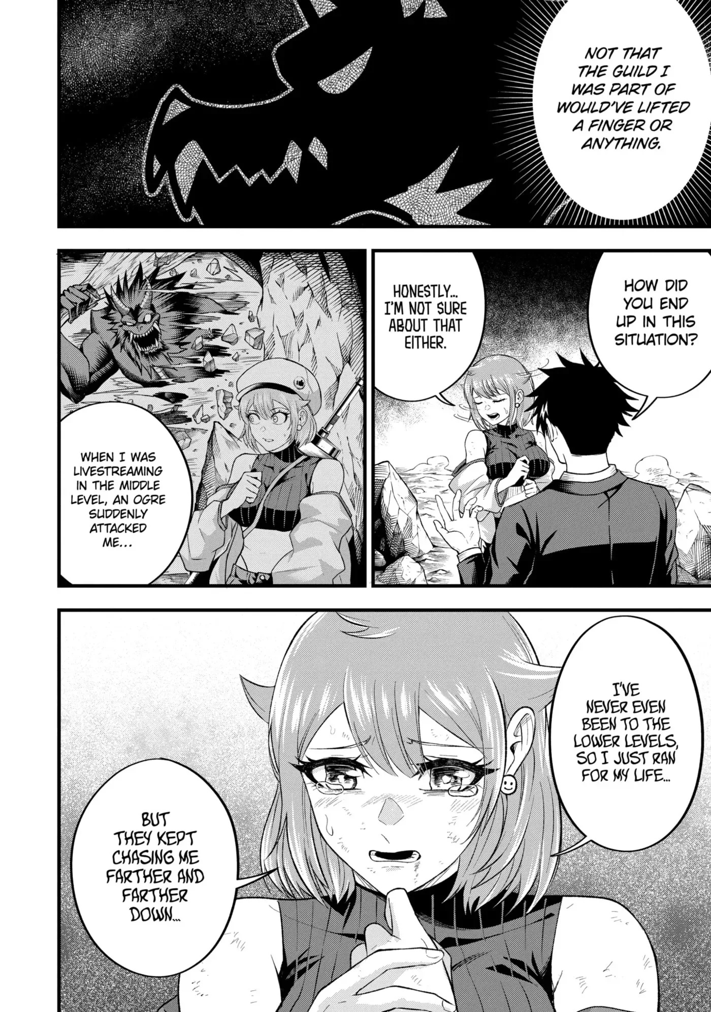 Shachiku Kensei, Haishinsha ni Naru: Black Guild Kaishain, Ukkari Kaisha-you Kaisen de S-kyuu Monster o Aite ni Musou Suru Tokoro o Zenkoku Haishin Shiteshimau Chapter 8.2 page 2
