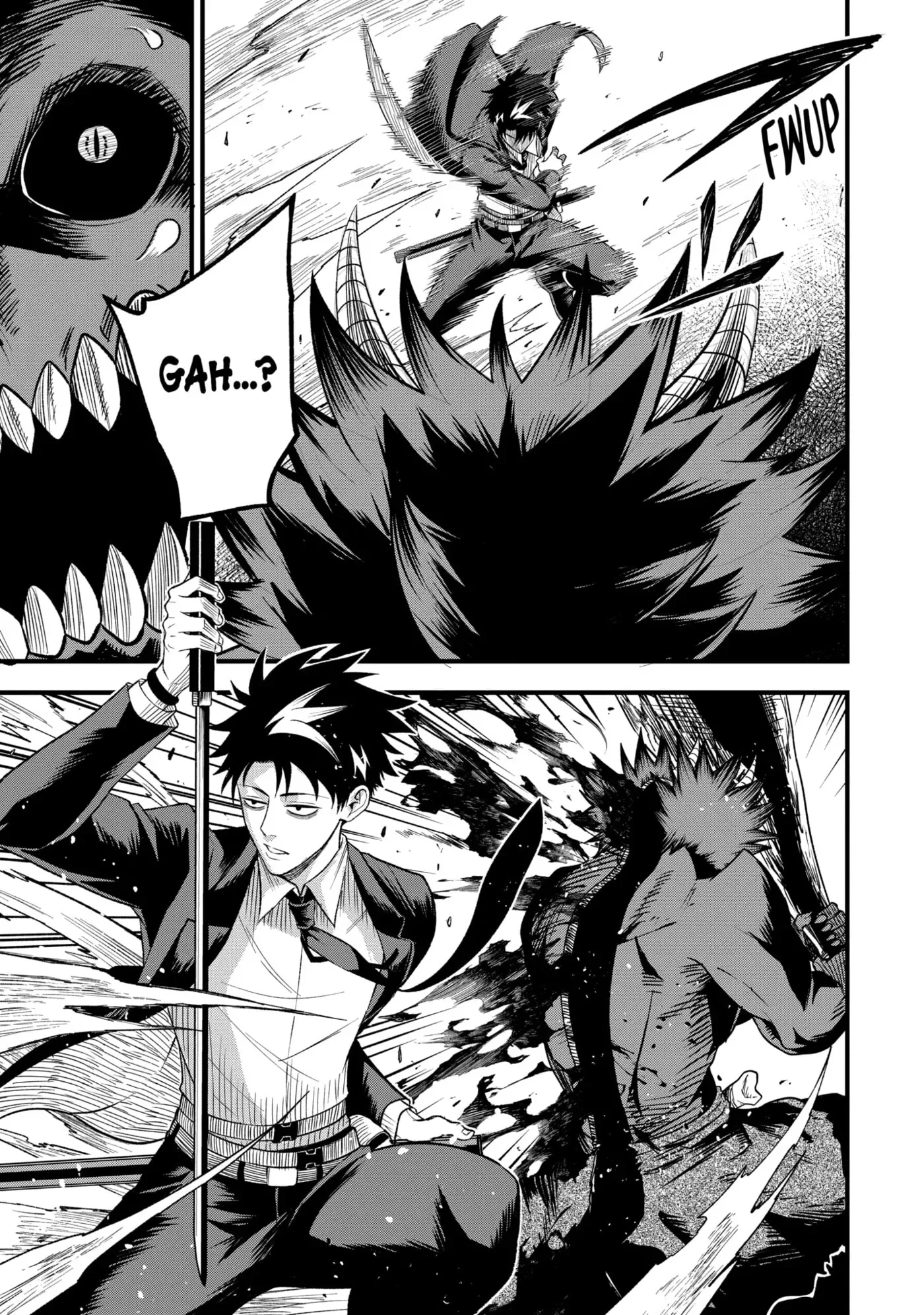 Shachiku Kensei, Haishinsha ni Naru: Black Guild Kaishain, Ukkari Kaisha-you Kaisen de S-kyuu Monster o Aite ni Musou Suru Tokoro o Zenkoku Haishin Shiteshimau Chapter 8.2 page 9