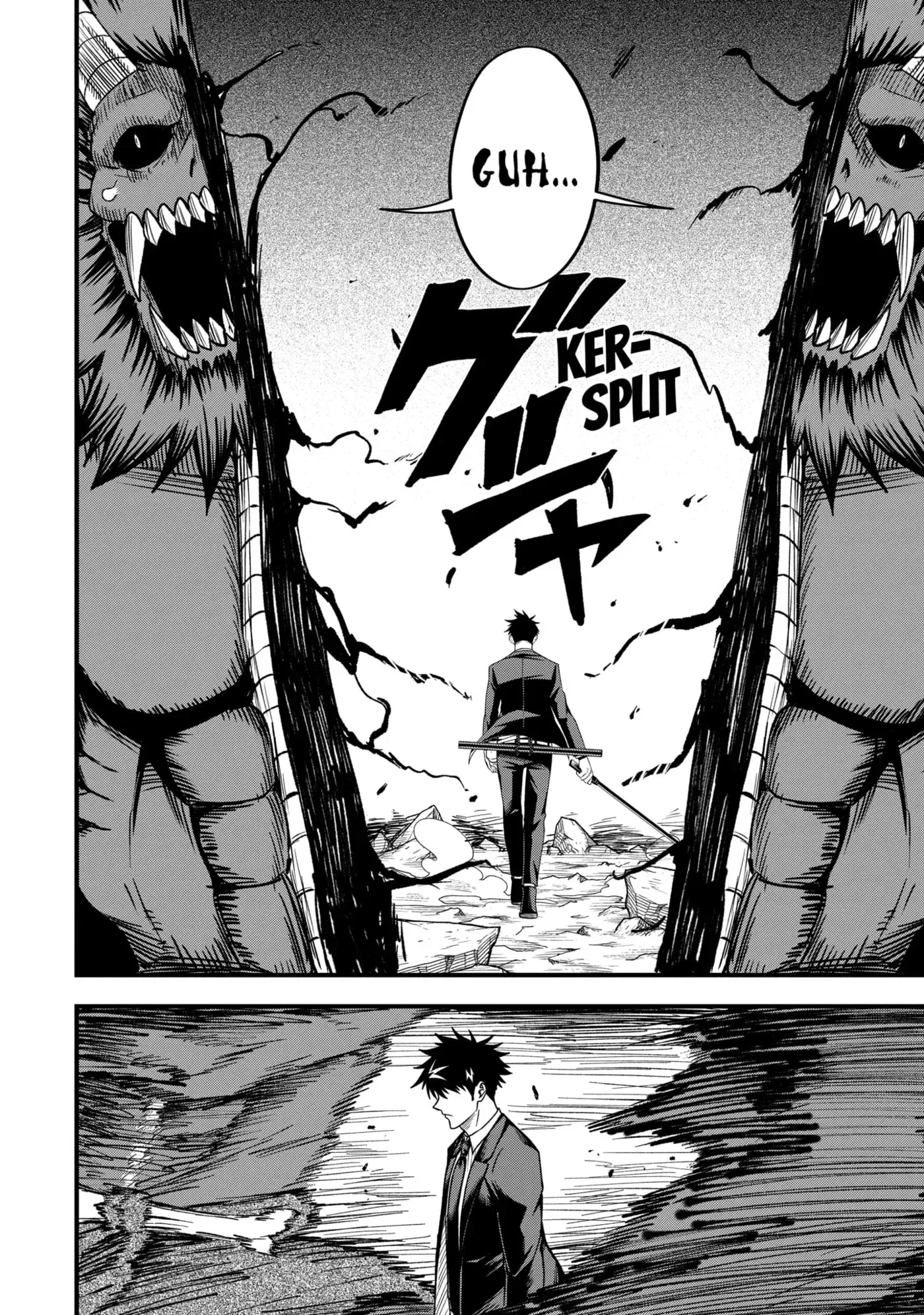 Shachiku Kensei, Haishinsha ni Naru: Black Guild Kaishain, Ukkari Kaisha-you Kaisen de S-kyuu Monster o Aite ni Musou Suru Tokoro o Zenkoku Haishin Shiteshimau Chapter 8.2 page 10