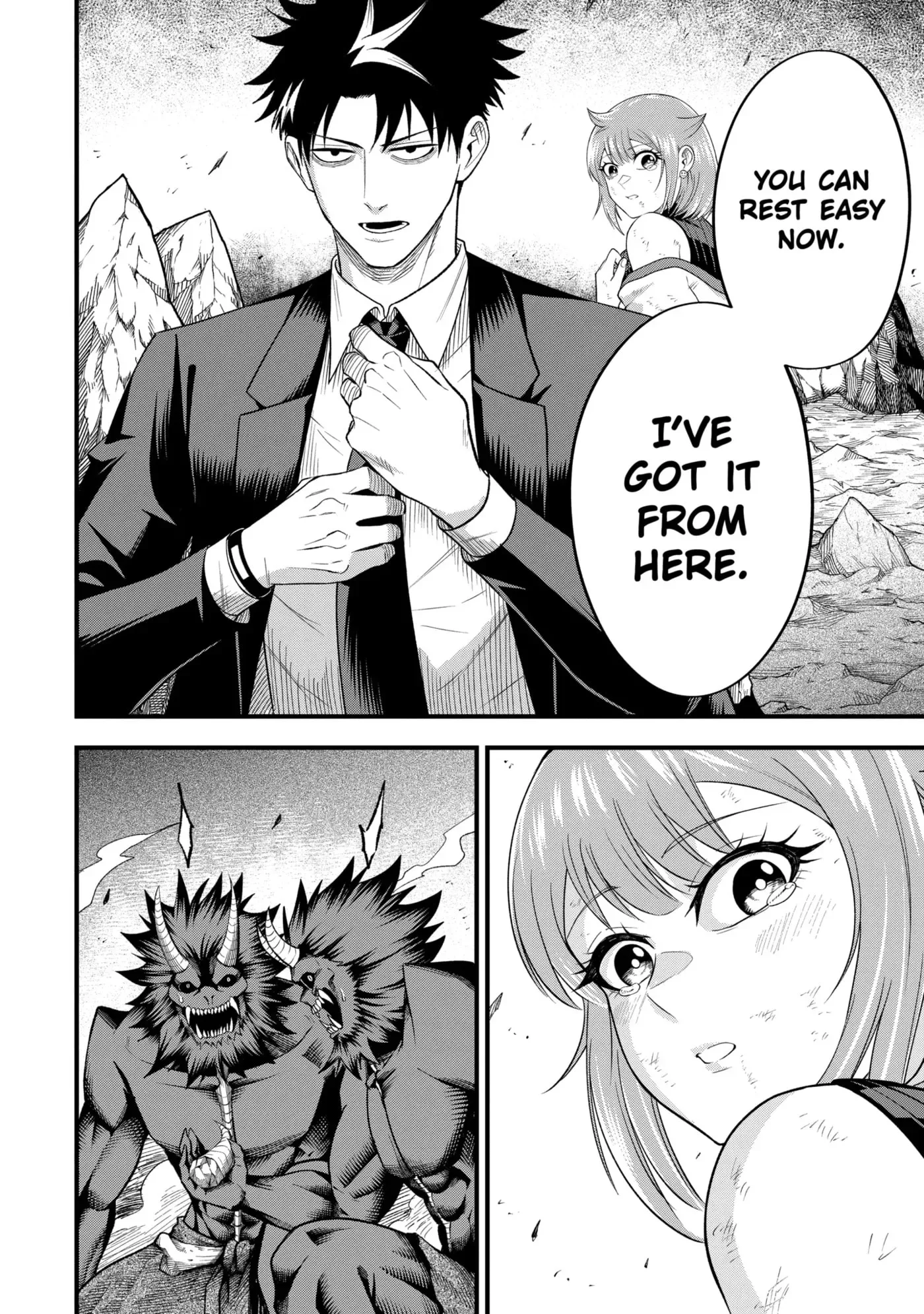 Shachiku Kensei, Haishinsha ni Naru: Black Guild Kaishain, Ukkari Kaisha-you Kaisen de S-kyuu Monster o Aite ni Musou Suru Tokoro o Zenkoku Haishin Shiteshimau Chapter 8.2 page 4