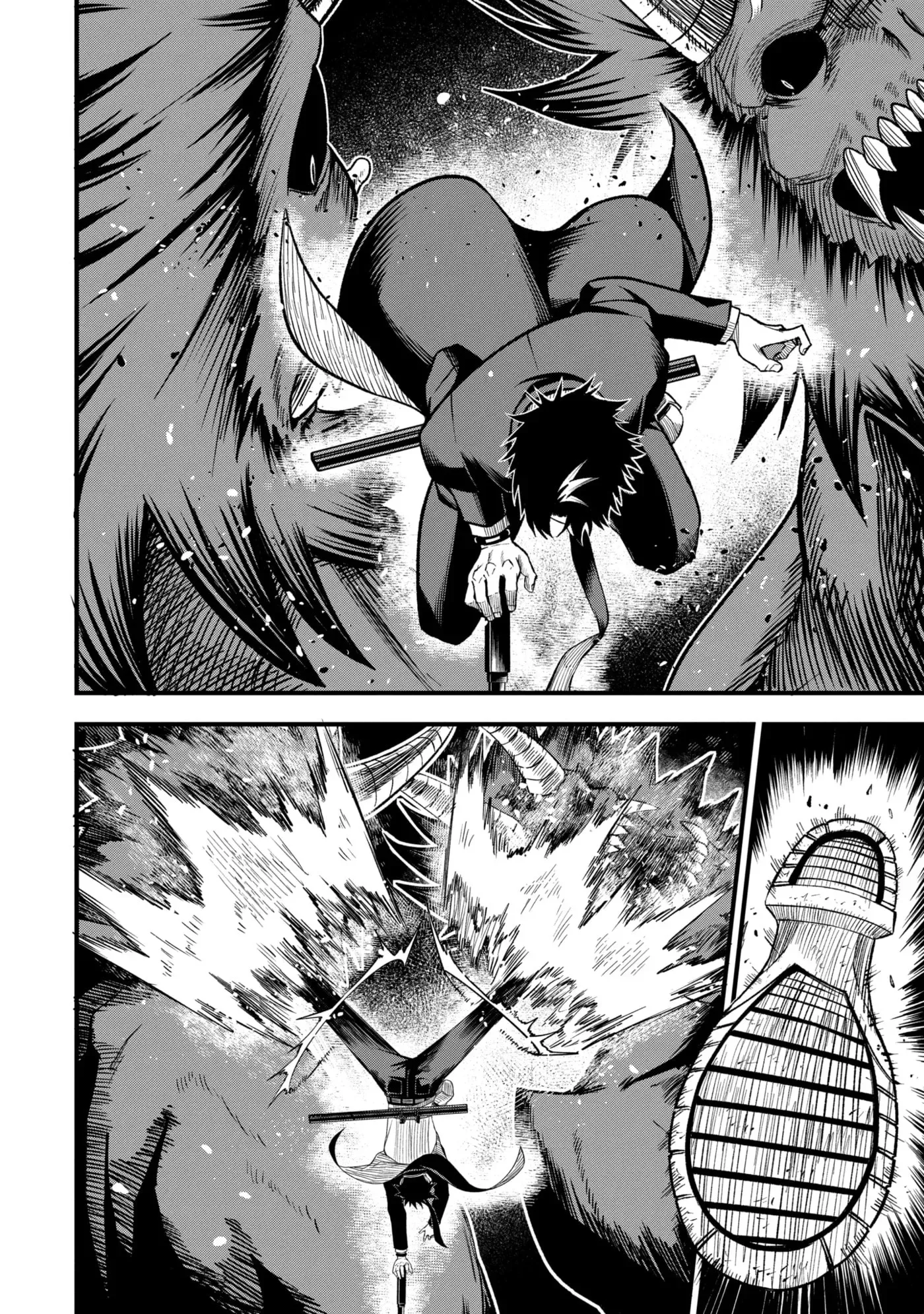 Shachiku Kensei, Haishinsha ni Naru: Black Guild Kaishain, Ukkari Kaisha-you Kaisen de S-kyuu Monster o Aite ni Musou Suru Tokoro o Zenkoku Haishin Shiteshimau Chapter 8.2 page 14