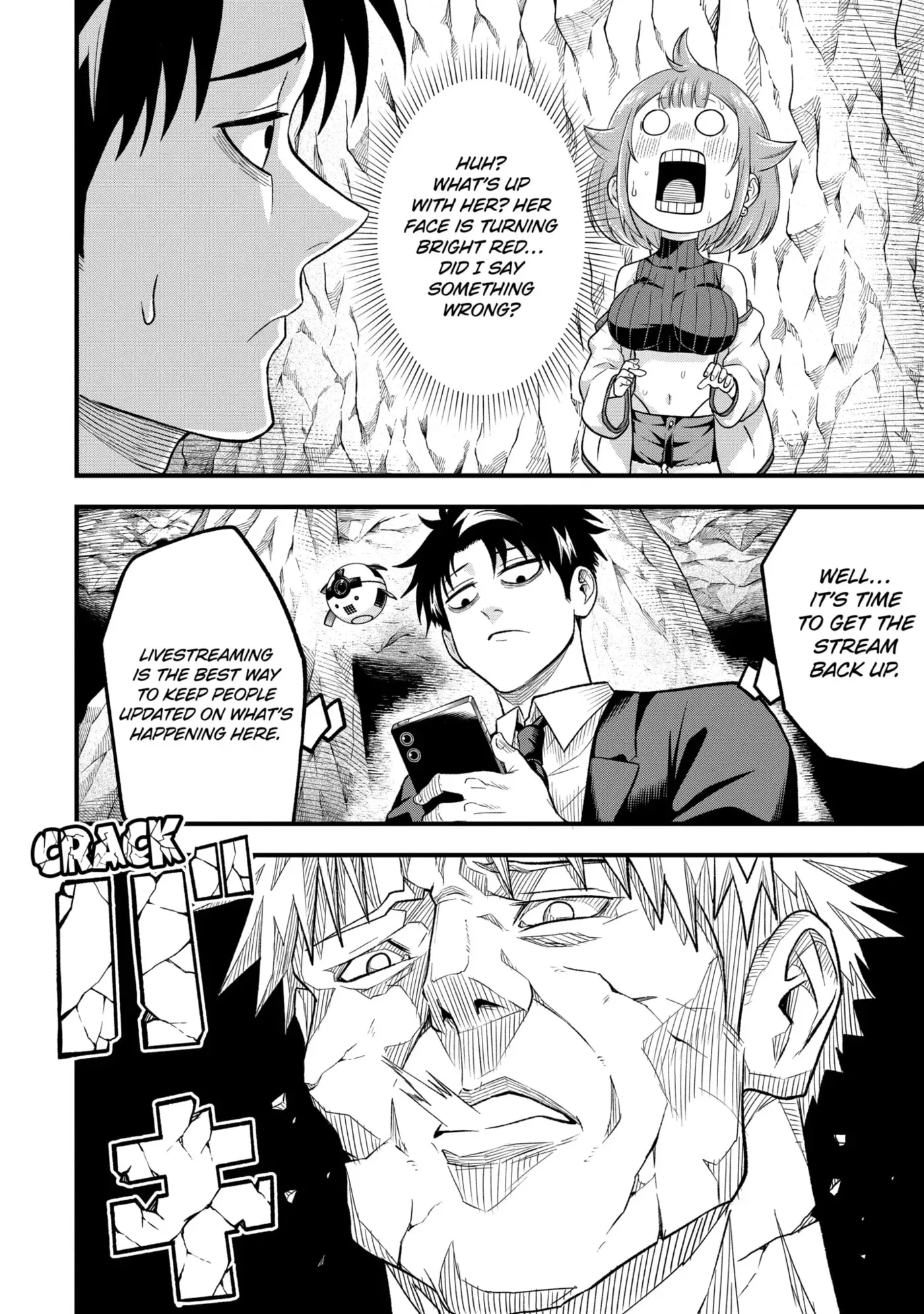 Shachiku Kensei, Haishinsha ni Naru: Black Guild Kaishain, Ukkari Kaisha-you Kaisen de S-kyuu Monster o Aite ni Musou Suru Tokoro o Zenkoku Haishin Shiteshimau Chapter 8.4 page 10