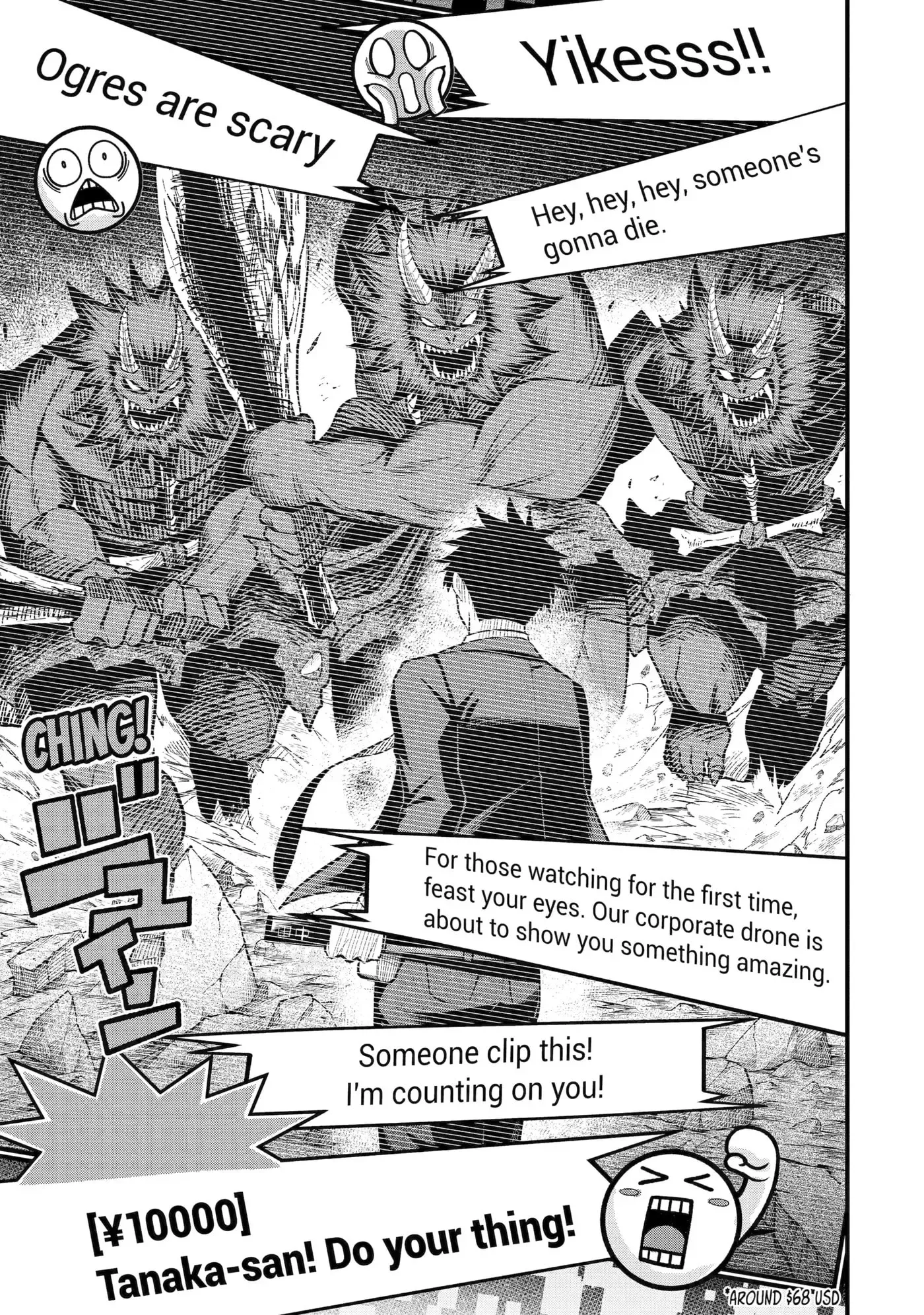 Shachiku Kensei, Haishinsha ni Naru: Black Guild Kaishain, Ukkari Kaisha-you Kaisen de S-kyuu Monster o Aite ni Musou Suru Tokoro o Zenkoku Haishin Shiteshimau Chapter 8 page 23
