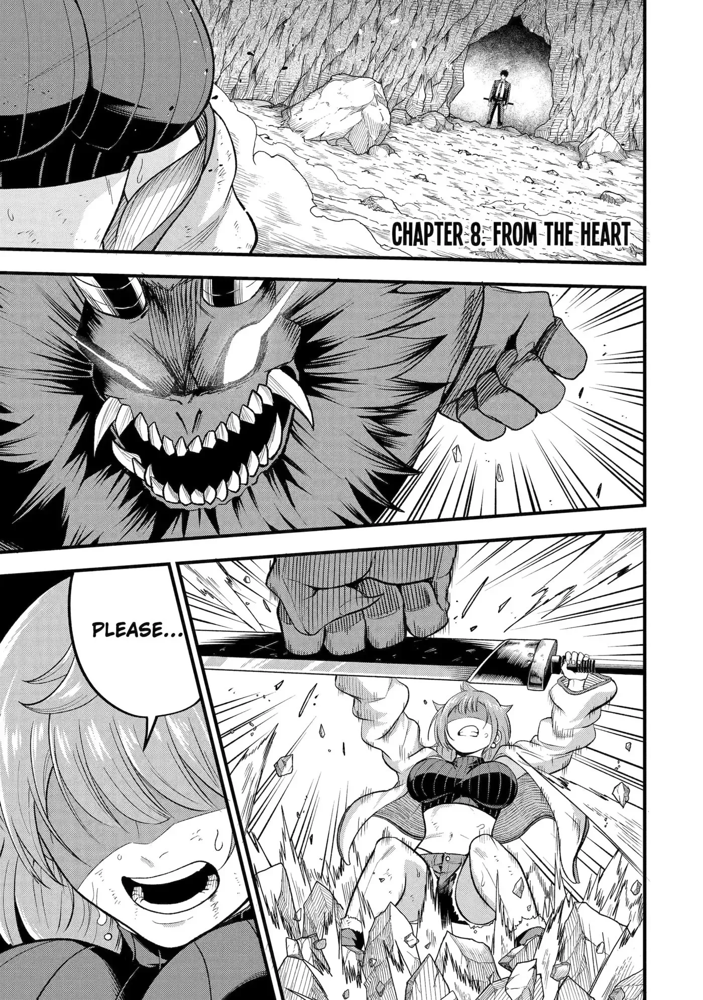 Shachiku Kensei, Haishinsha ni Naru: Black Guild Kaishain, Ukkari Kaisha-you Kaisen de S-kyuu Monster o Aite ni Musou Suru Tokoro o Zenkoku Haishin Shiteshimau Chapter 8 page 1