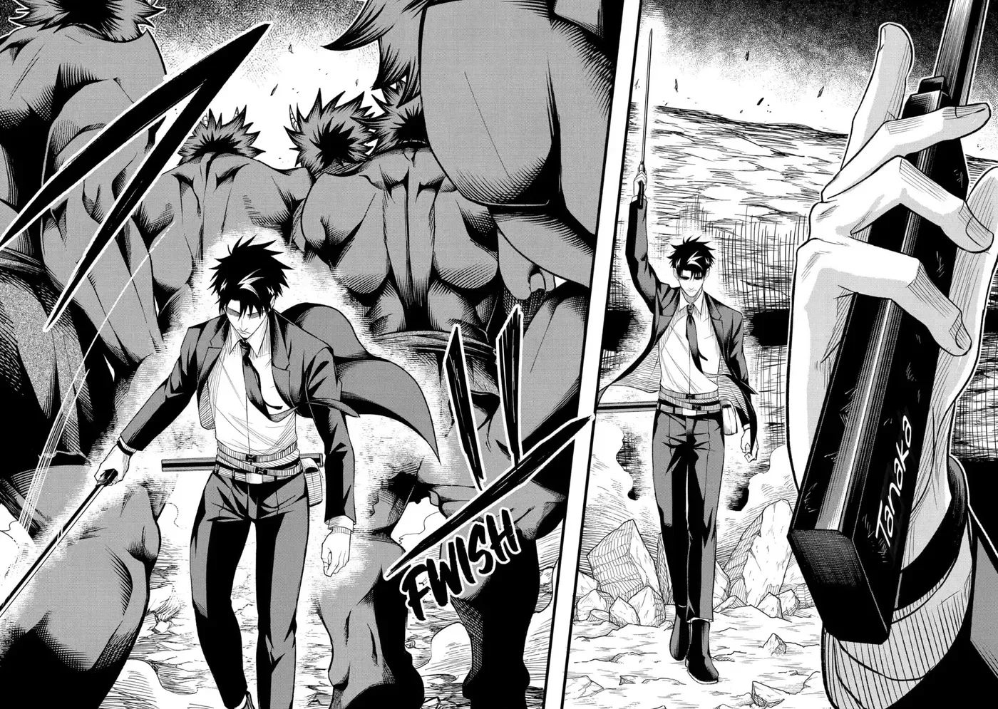 Shachiku Kensei, Haishinsha ni Naru: Black Guild Kaishain, Ukkari Kaisha-you Kaisen de S-kyuu Monster o Aite ni Musou Suru Tokoro o Zenkoku Haishin Shiteshimau Chapter 8 page 32