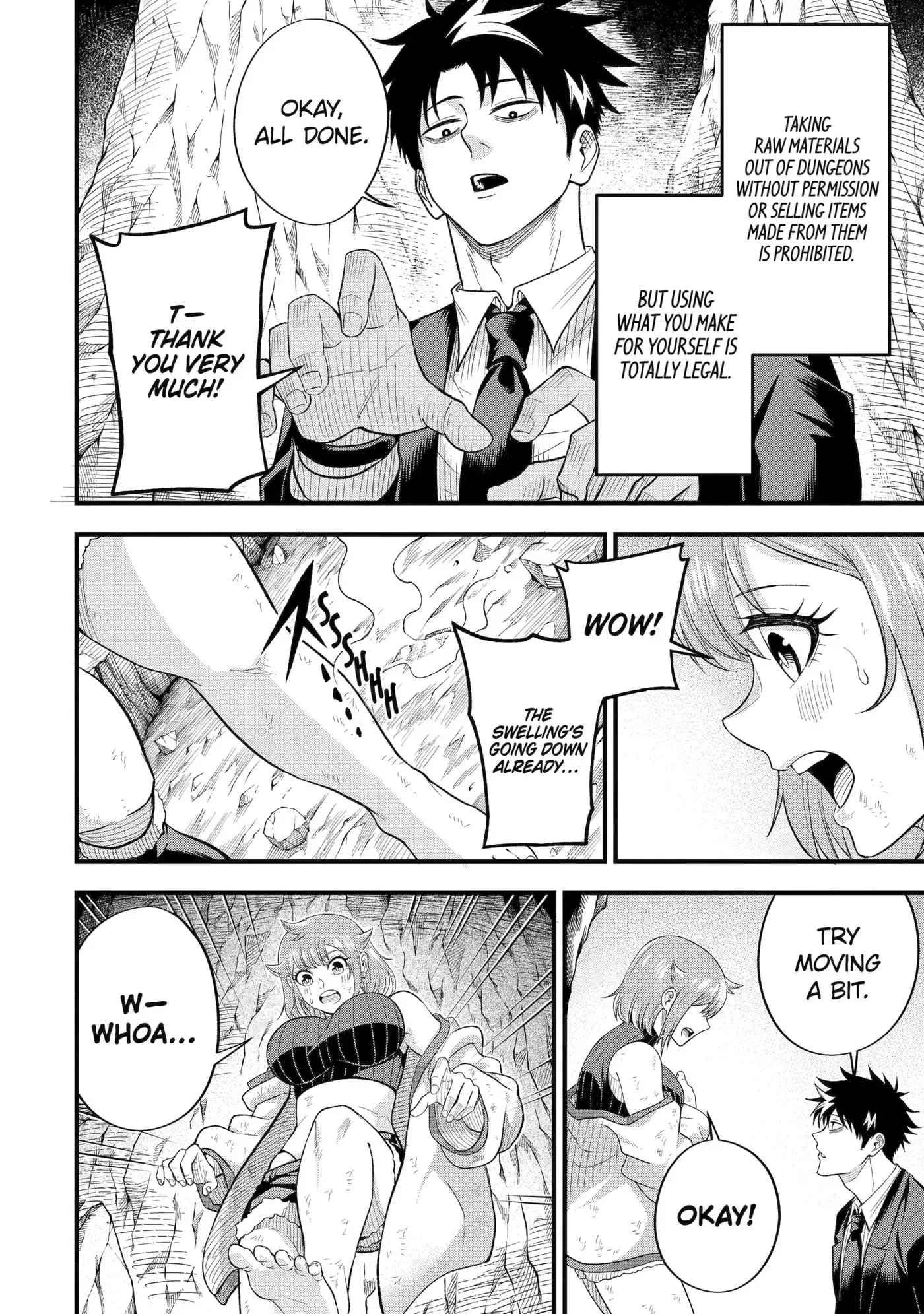 Shachiku Kensei, Haishinsha ni Naru: Black Guild Kaishain, Ukkari Kaisha-you Kaisen de S-kyuu Monster o Aite ni Musou Suru Tokoro o Zenkoku Haishin Shiteshimau Chapter 8 page 50