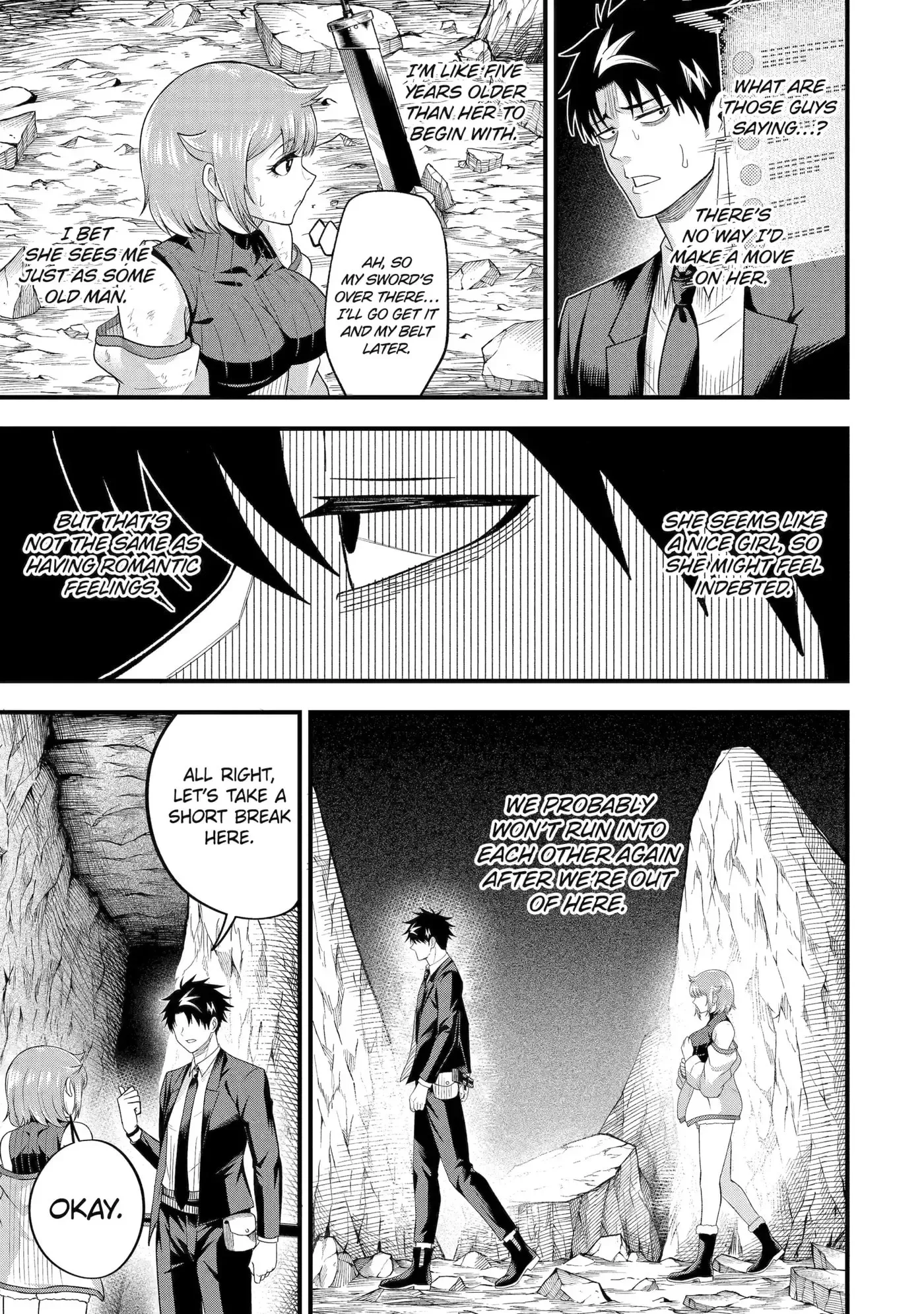 Shachiku Kensei, Haishinsha ni Naru: Black Guild Kaishain, Ukkari Kaisha-you Kaisen de S-kyuu Monster o Aite ni Musou Suru Tokoro o Zenkoku Haishin Shiteshimau Chapter 8 page 43