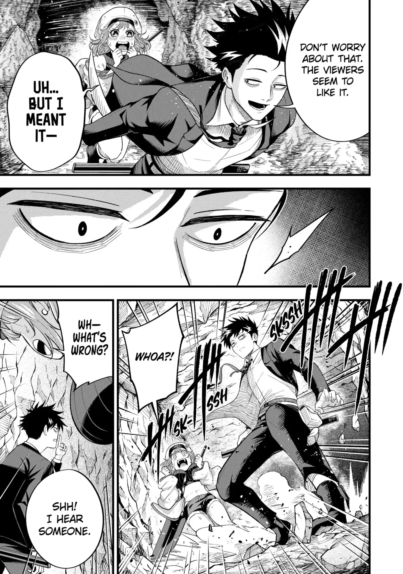 Shachiku Kensei, Haishinsha ni Naru: Black Guild Kaishain, Ukkari Kaisha-you Kaisen de S-kyuu Monster o Aite ni Musou Suru Tokoro o Zenkoku Haishin Shiteshimau Chapter 9.1 page 9