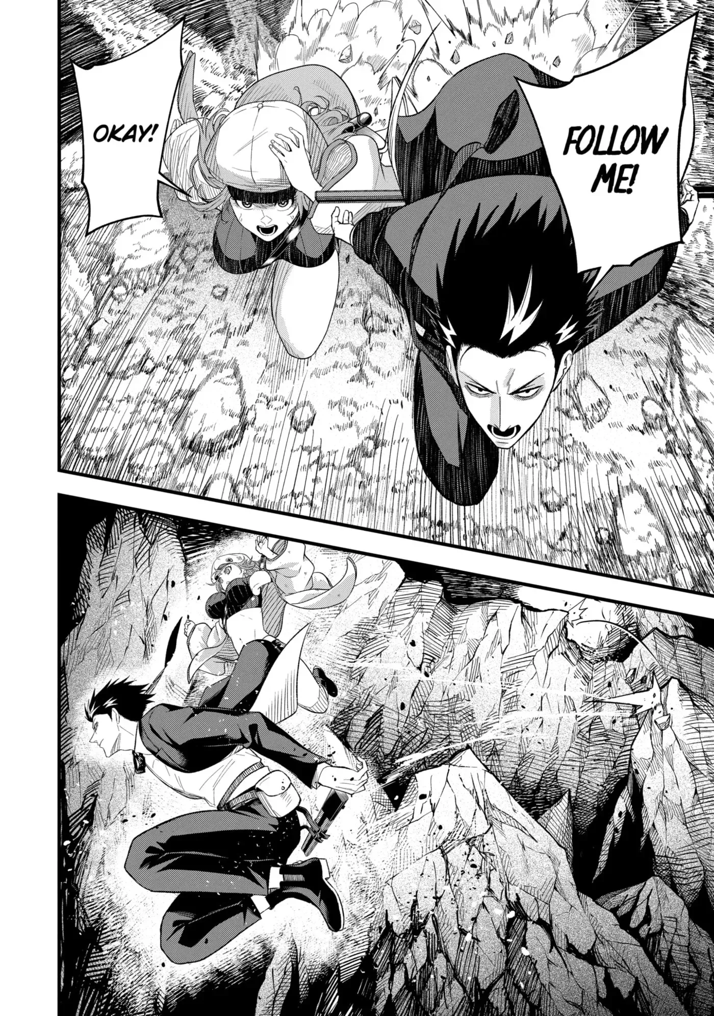 Shachiku Kensei, Haishinsha ni Naru: Black Guild Kaishain, Ukkari Kaisha-you Kaisen de S-kyuu Monster o Aite ni Musou Suru Tokoro o Zenkoku Haishin Shiteshimau Chapter 9.1 page 14