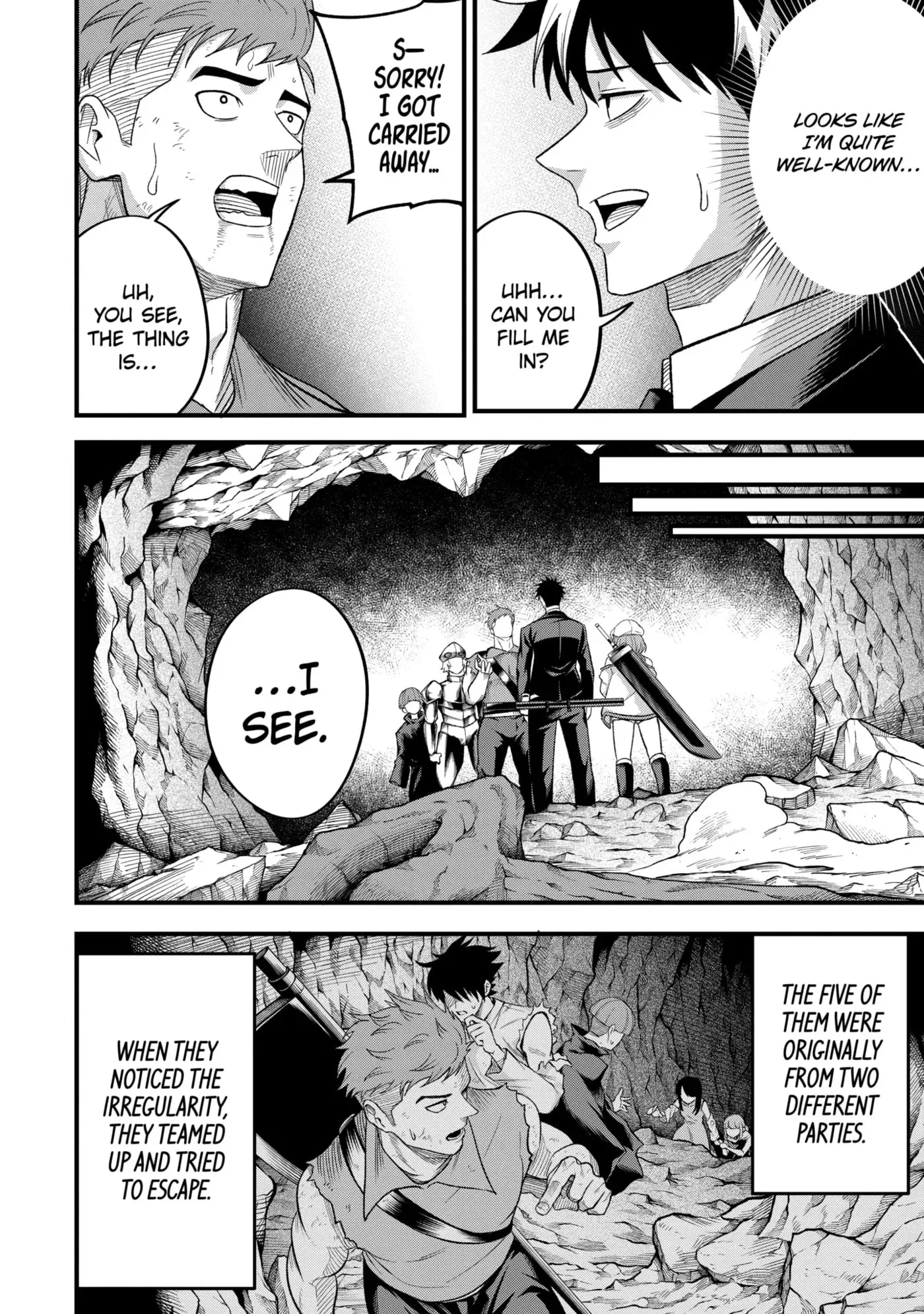 Shachiku Kensei, Haishinsha ni Naru: Black Guild Kaishain, Ukkari Kaisha-you Kaisen de S-kyuu Monster o Aite ni Musou Suru Tokoro o Zenkoku Haishin Shiteshimau Chapter 9.2 page 12
