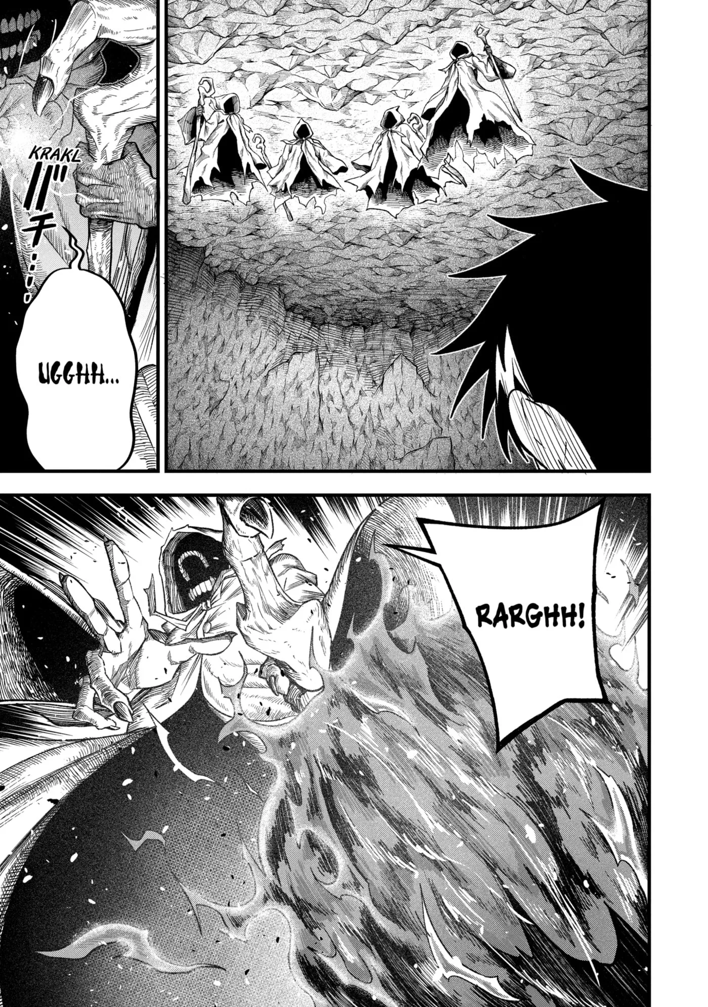 Shachiku Kensei, Haishinsha ni Naru: Black Guild Kaishain, Ukkari Kaisha-you Kaisen de S-kyuu Monster o Aite ni Musou Suru Tokoro o Zenkoku Haishin Shiteshimau Chapter 9.3 page 17