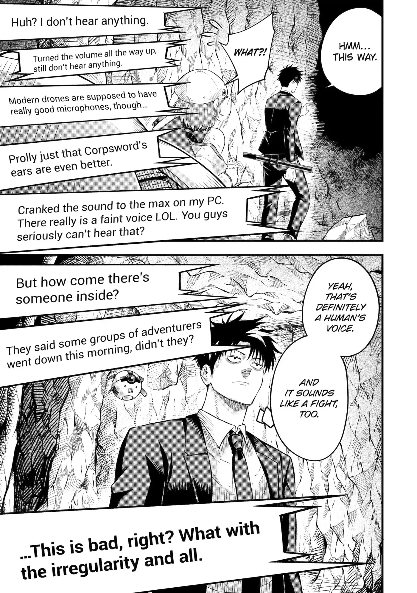Shachiku Kensei, Haishinsha ni Naru: Black Guild Kaishain, Ukkari Kaisha-you Kaisen de S-kyuu Monster o Aite ni Musou Suru Tokoro o Zenkoku Haishin Shiteshimau Chapter 9 page 11