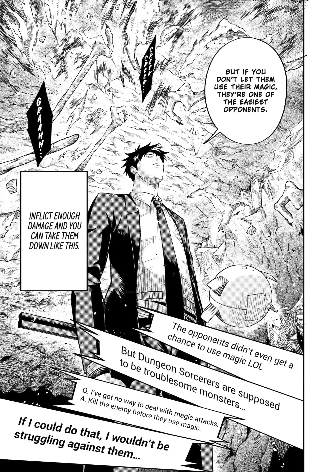 Shachiku Kensei, Haishinsha ni Naru: Black Guild Kaishain, Ukkari Kaisha-you Kaisen de S-kyuu Monster o Aite ni Musou Suru Tokoro o Zenkoku Haishin Shiteshimau Chapter 9 page 24